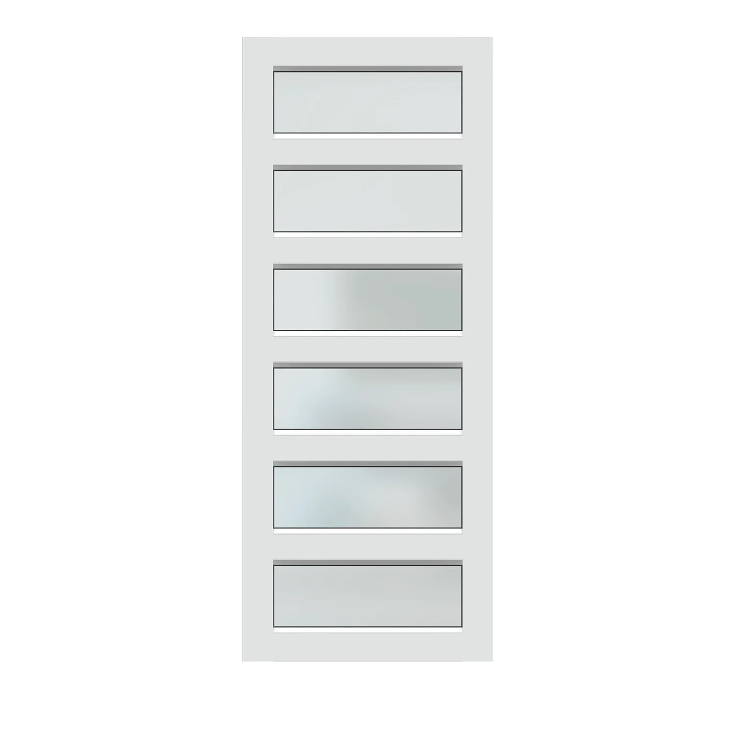 Hume Entry Door Elite Aluminium XE6 White Trans