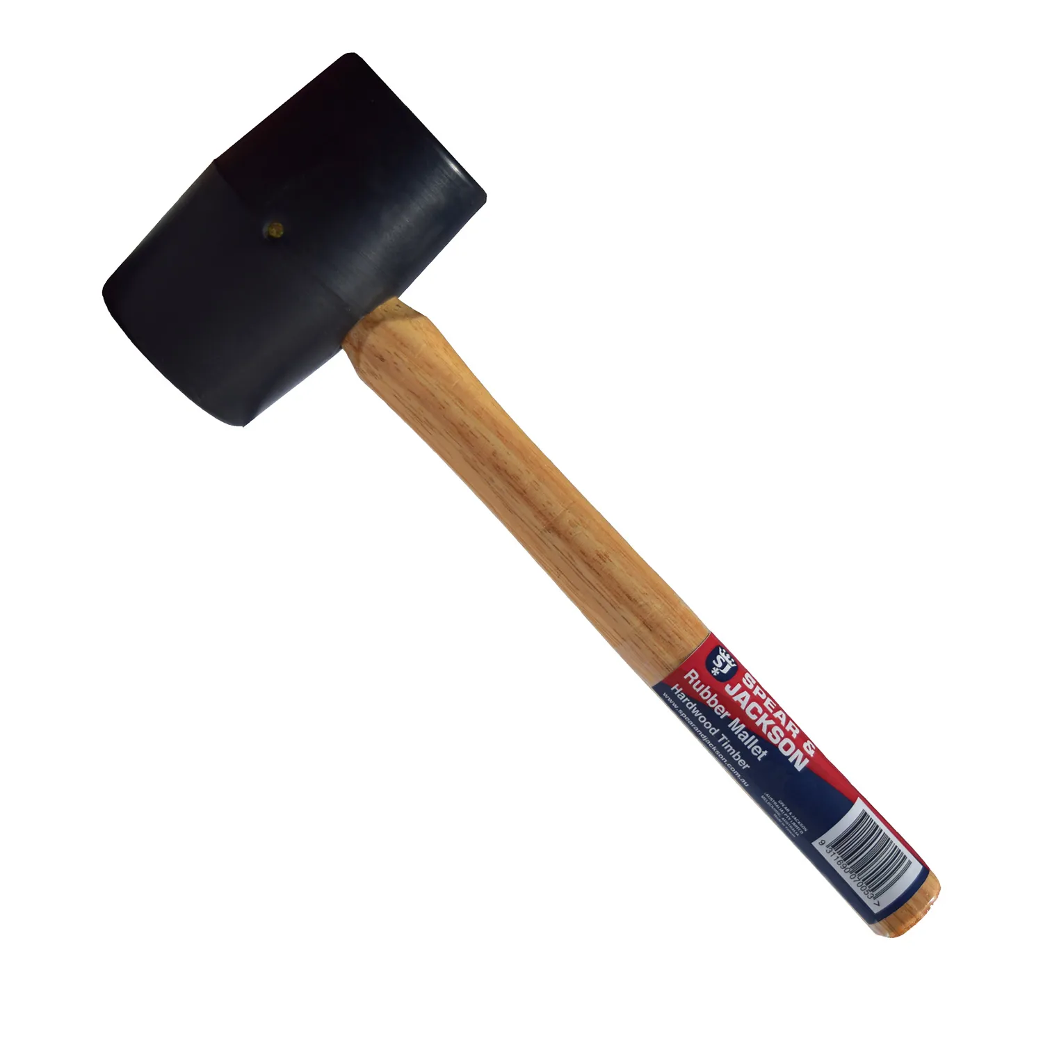 Spear & Jackson Rubber Mallet With Timber Handle