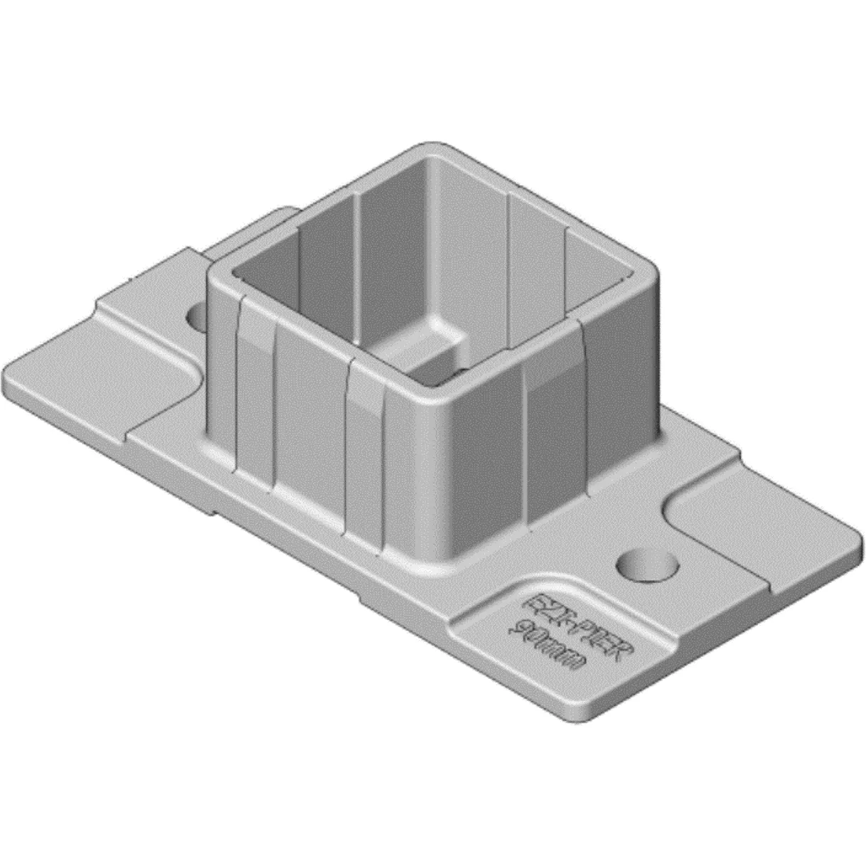 Spantec™ Ezipier™ Base Plate Galvanised