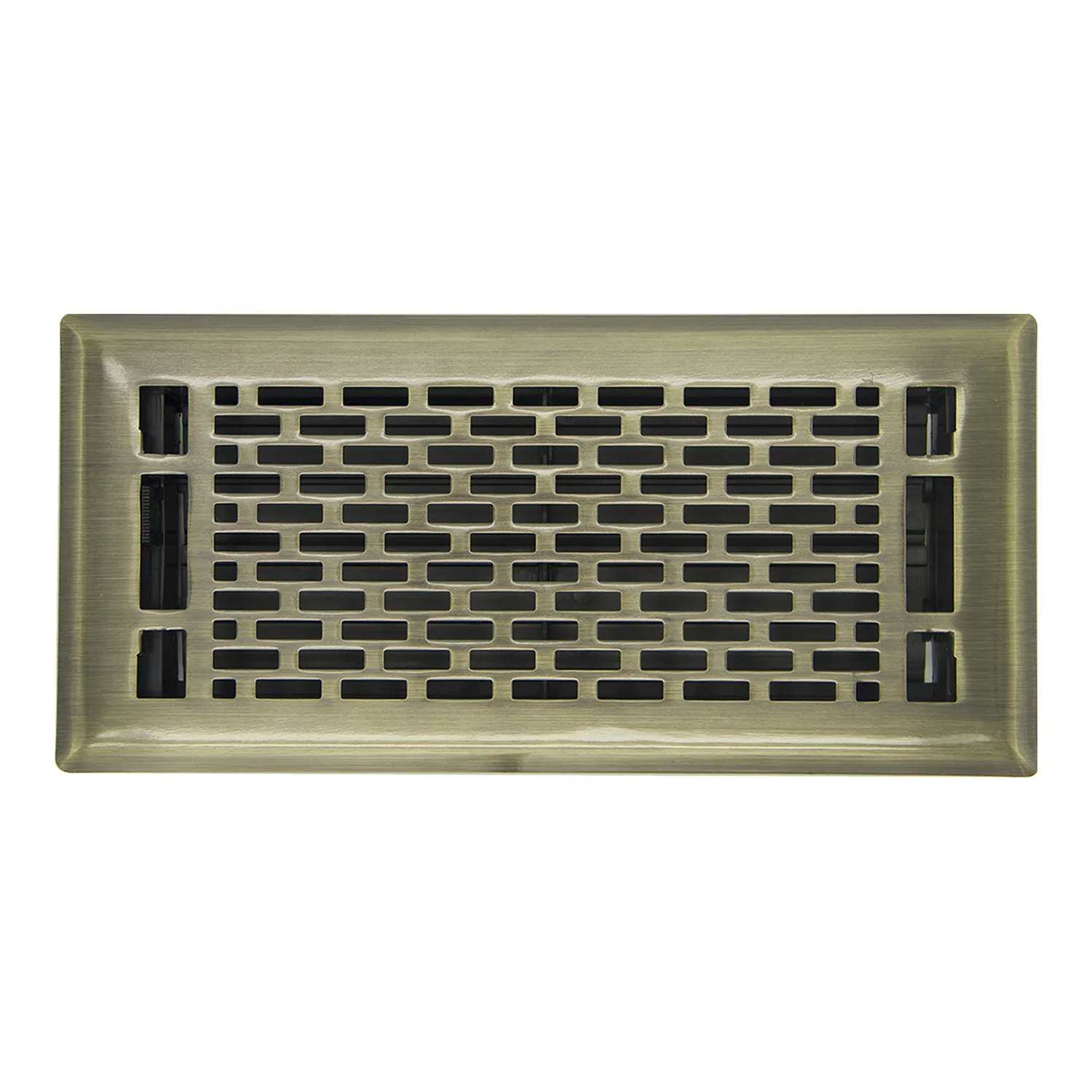 Alpine Ventilation Manhattan Floor Vent Antique Brass