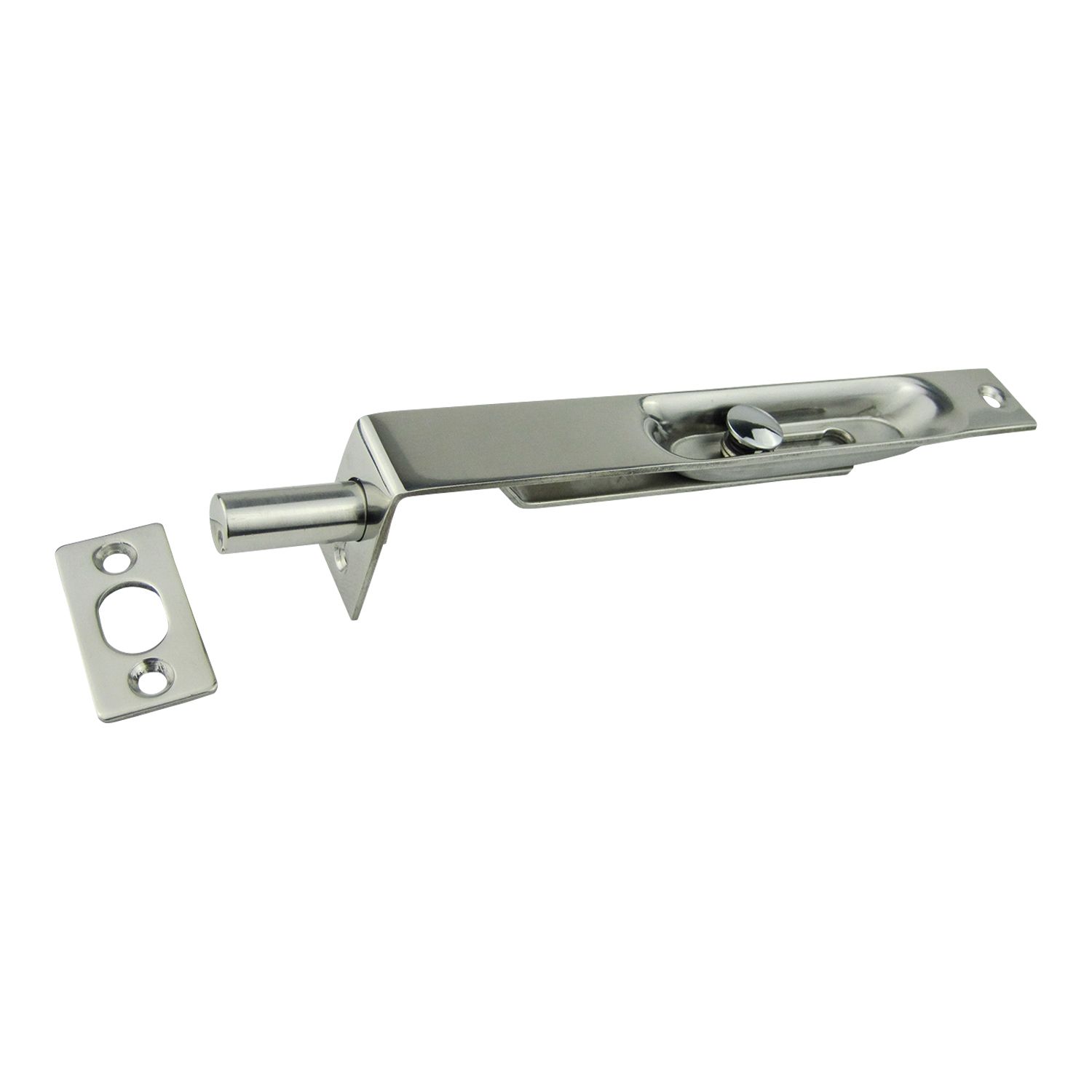 Worldwide Flush Bolt Polished Stainless Steel | Bowens