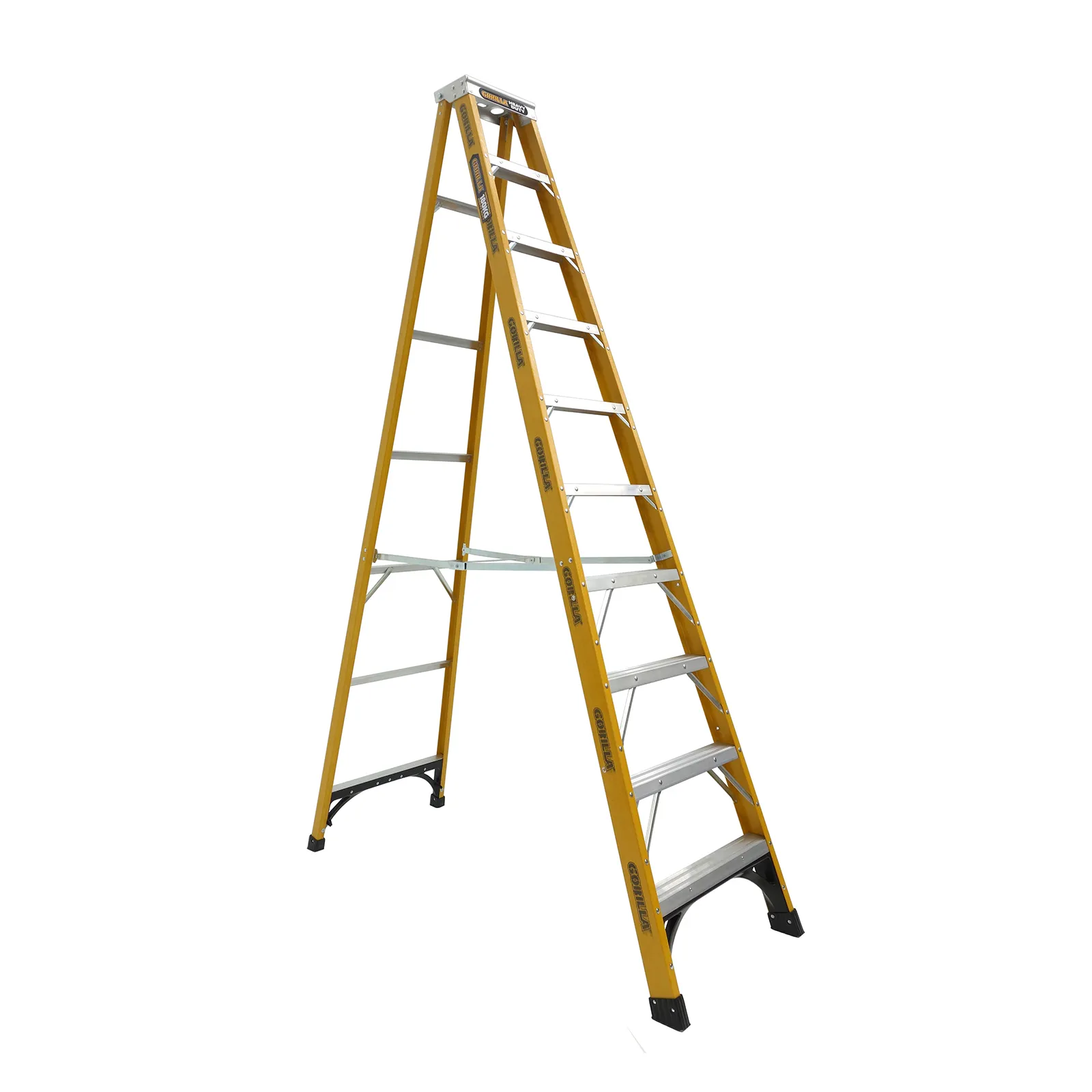 Gorilla® A-Frame Heavy Duty Single Sided Fibreglass Ladder