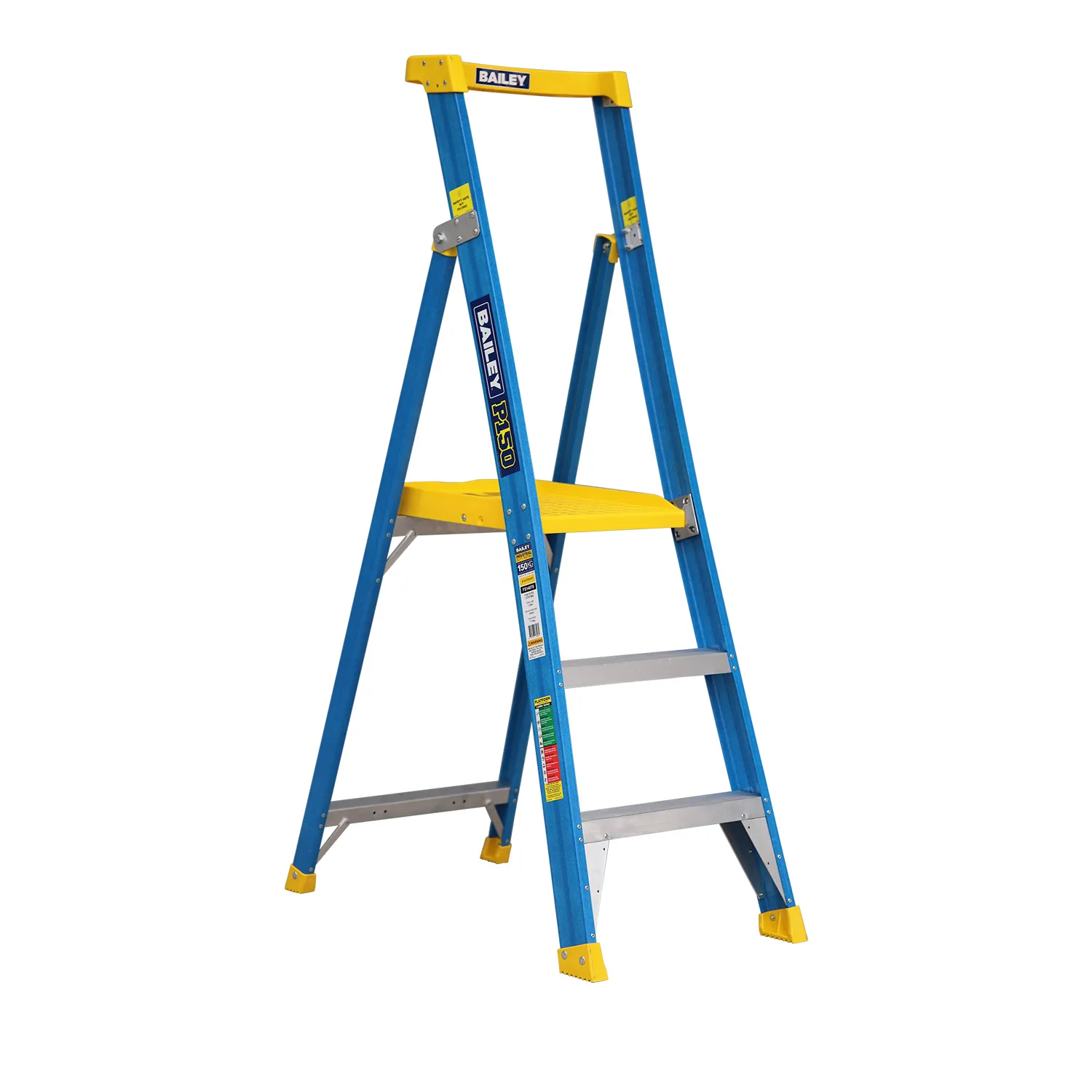 FS14070_01_01_bf22e5a9e973a72c4d6c2a58f5818298a9af488a_FS14070_PI Bailey P150 Series Fibreglass MKII Platform Step Ladder