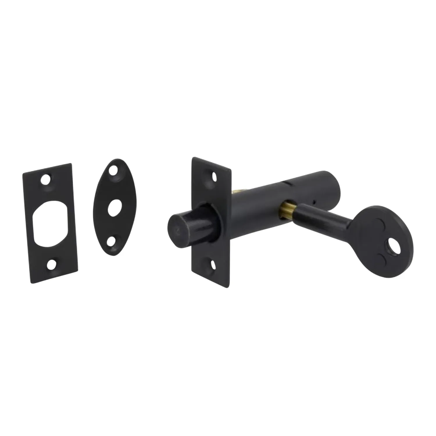 Gainsborough Security Door Bolt Matt Black
