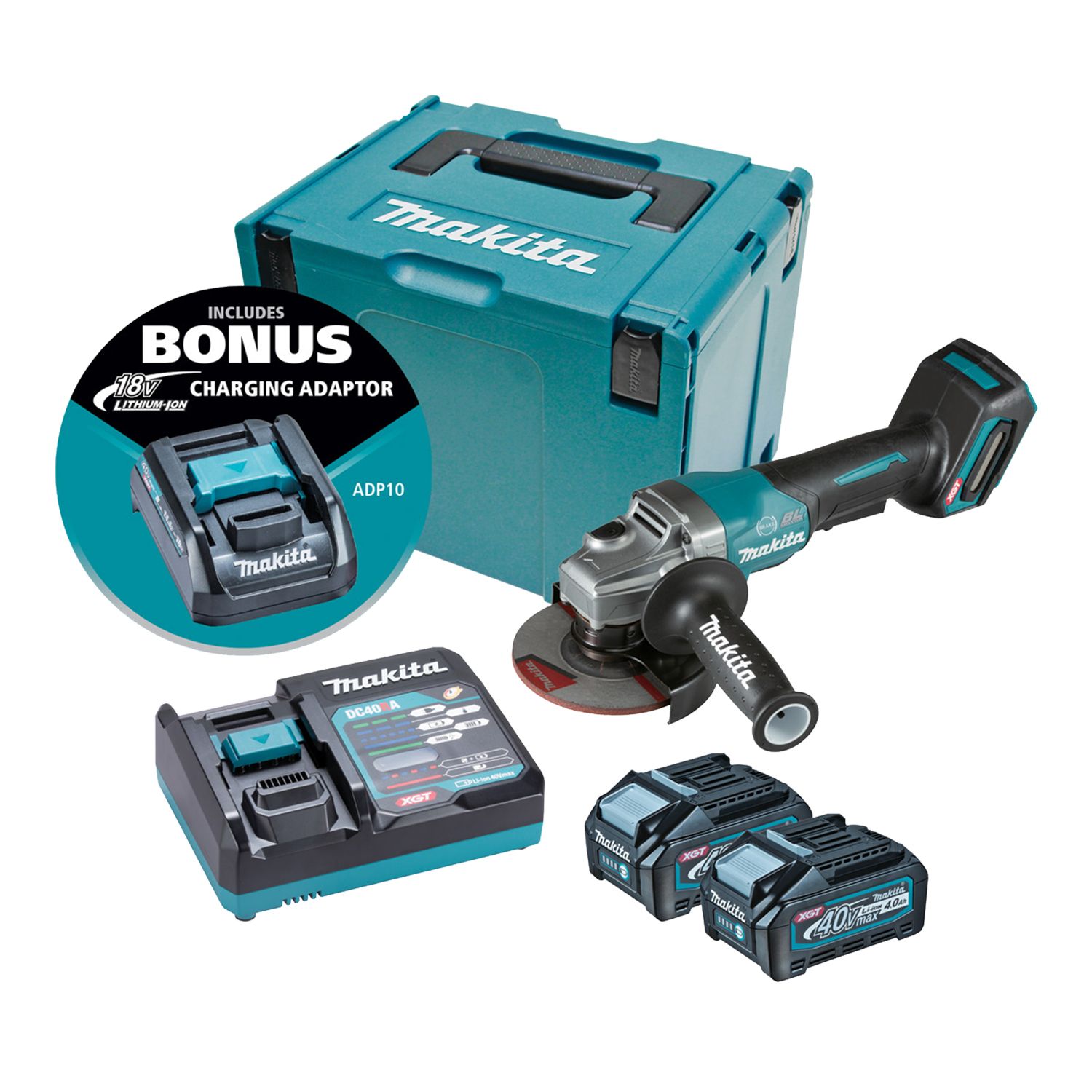 Makita angle best sale grinder kit