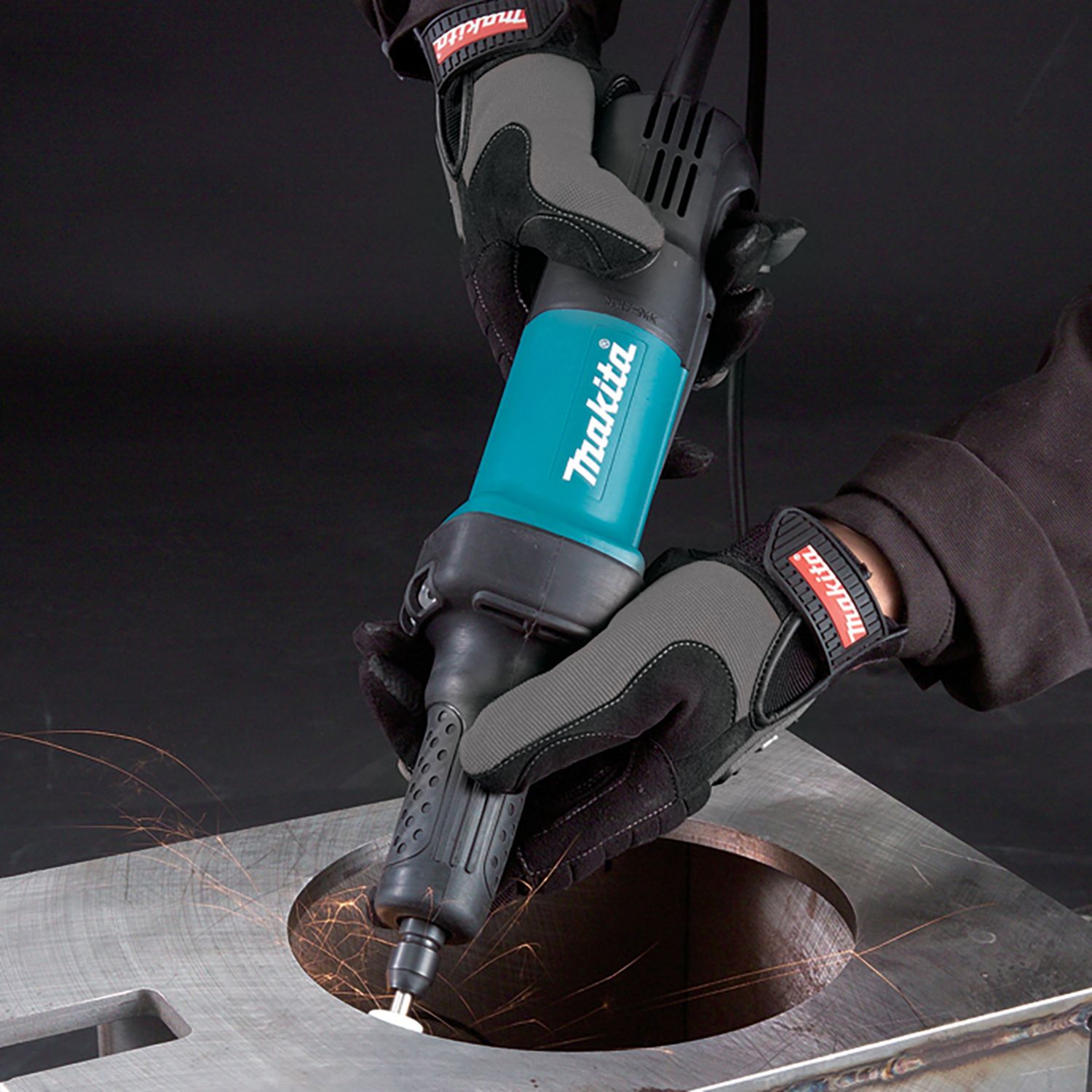 Makita 400W High Speed Die Grinder With Long Nose Bowens