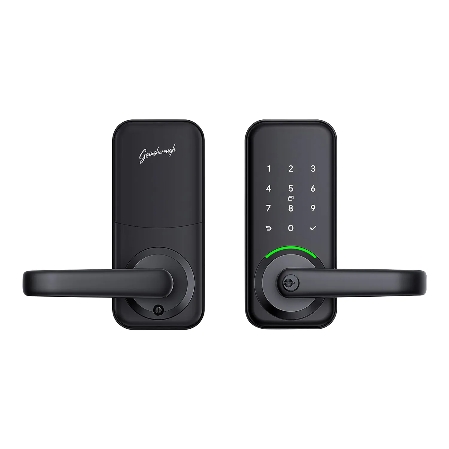 Gainsborough Haven Smart Entrance Lock Matte Black