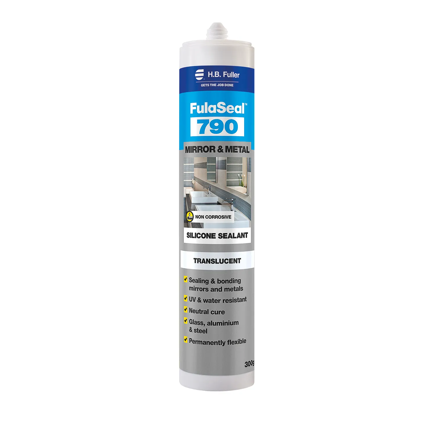 H.B. Fuller® FulaSeal™ 790 Mirror & Metal Silicone
