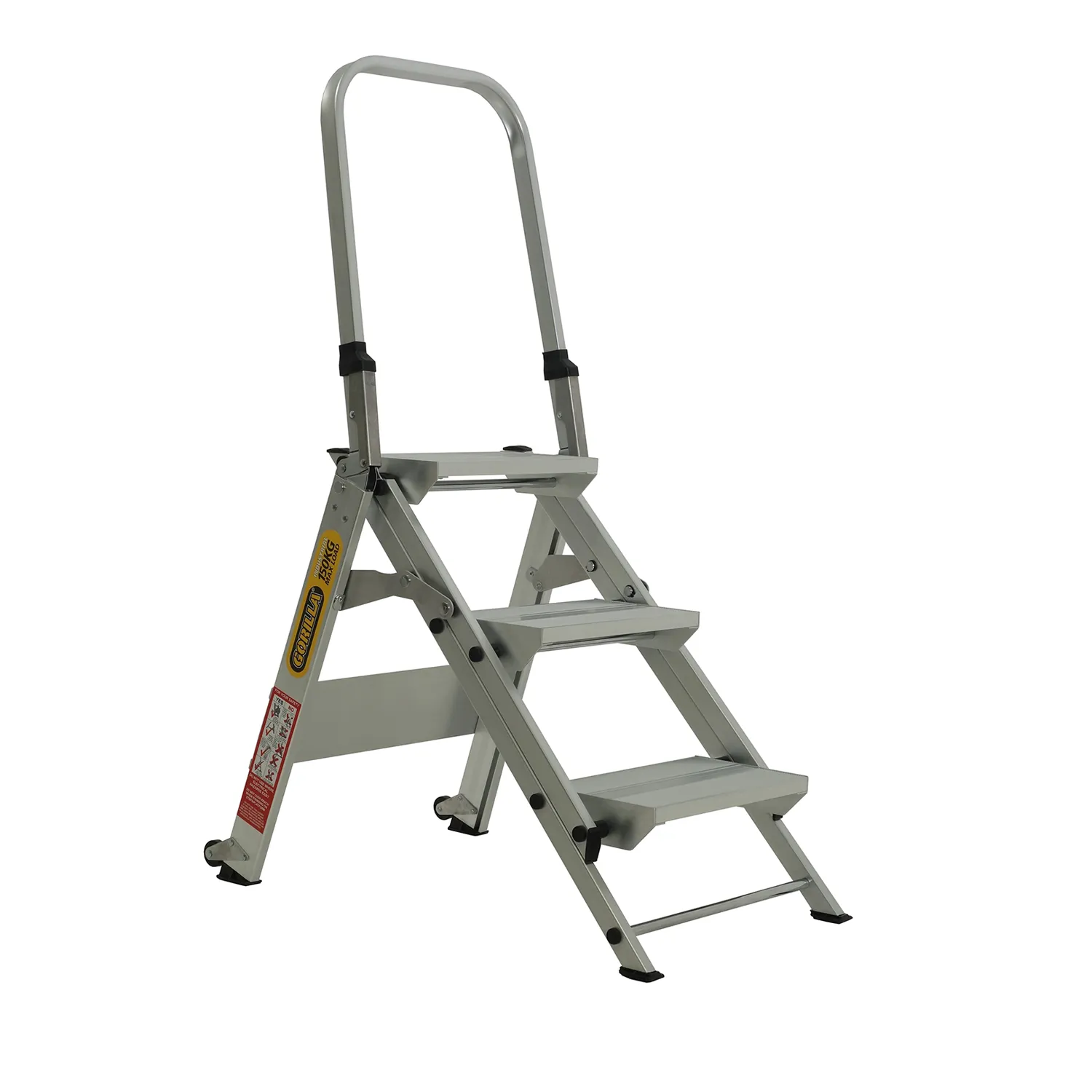 GOR3STAIR_01_01_103e5feee6a15c9db61d0818ee64c0ccaa4e21bc_GOR3STAIR_0 Gorilla® Aluminium Industrial Heavy Duty Stair Ladder