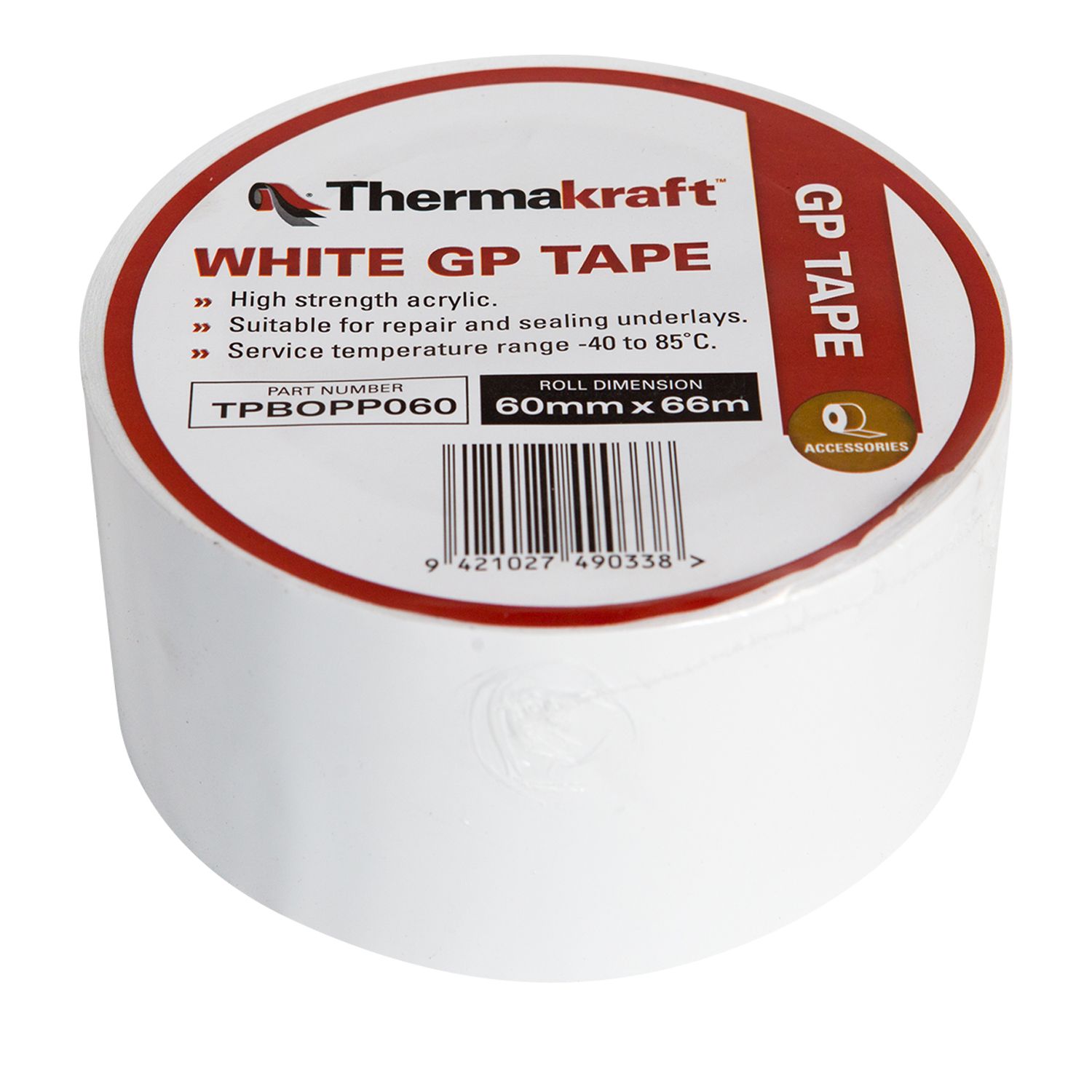 Kingspan Thermakraft General Purpose Tape White Bowens