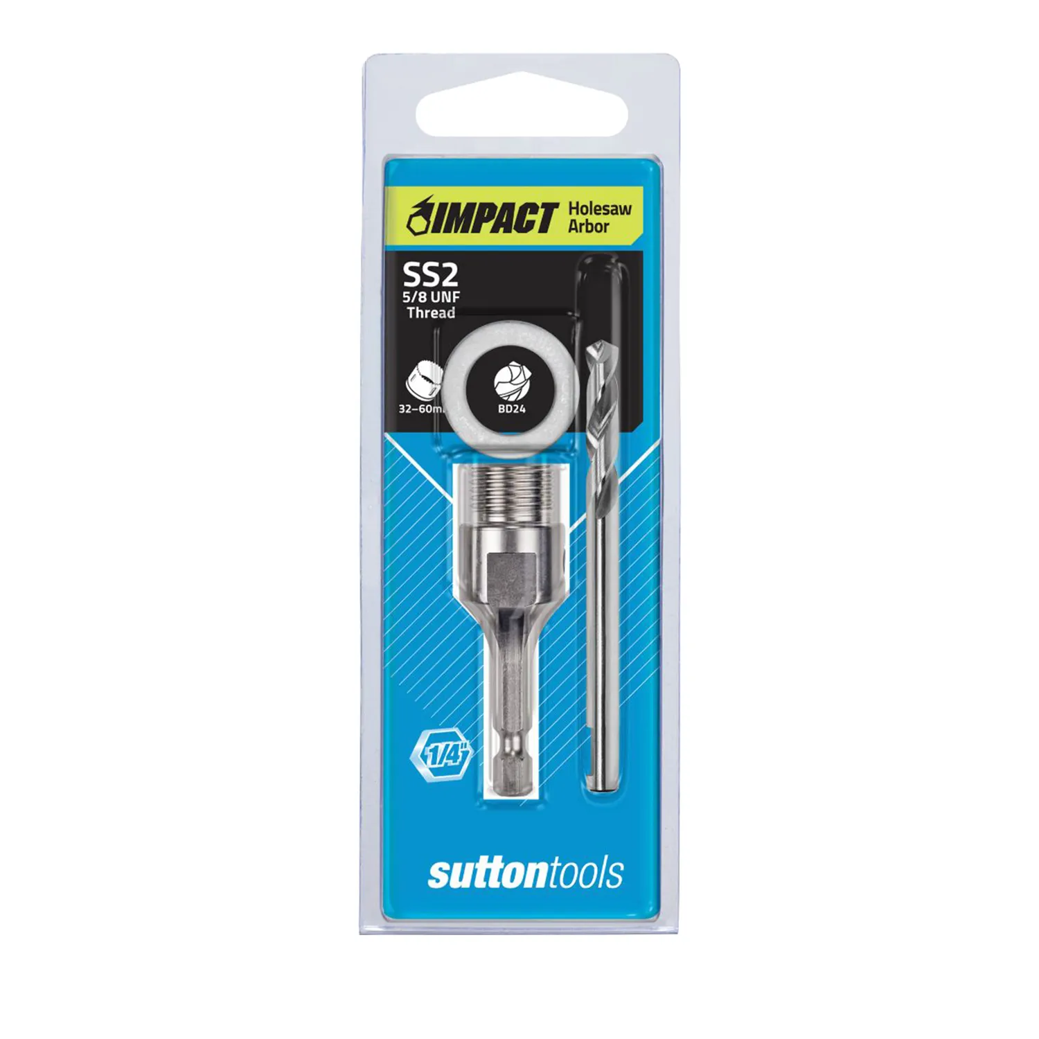 Sutton Tools H112 SS-2 Supa Impact Holesaw Arbor
