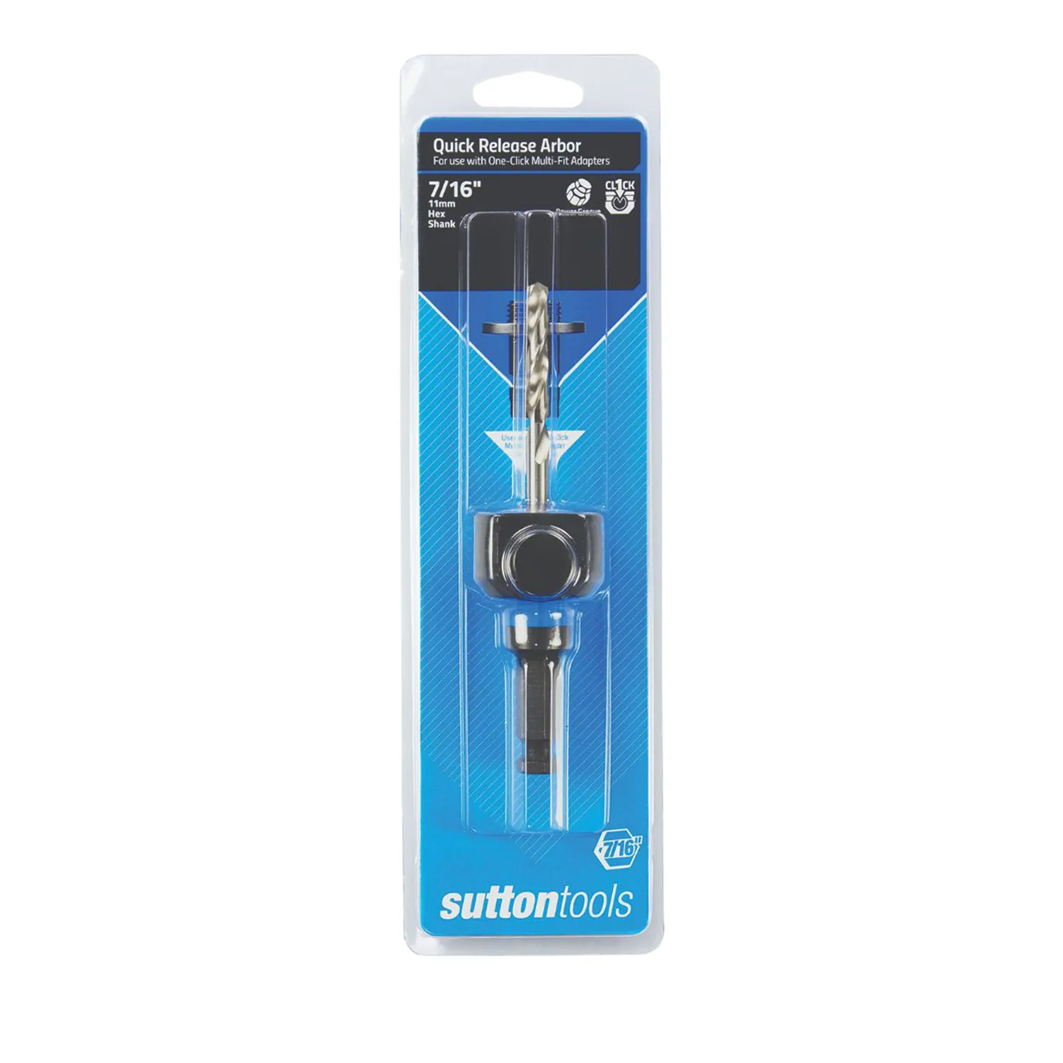 Sutton Tools Quick Release Hex Arbor Holesaw
