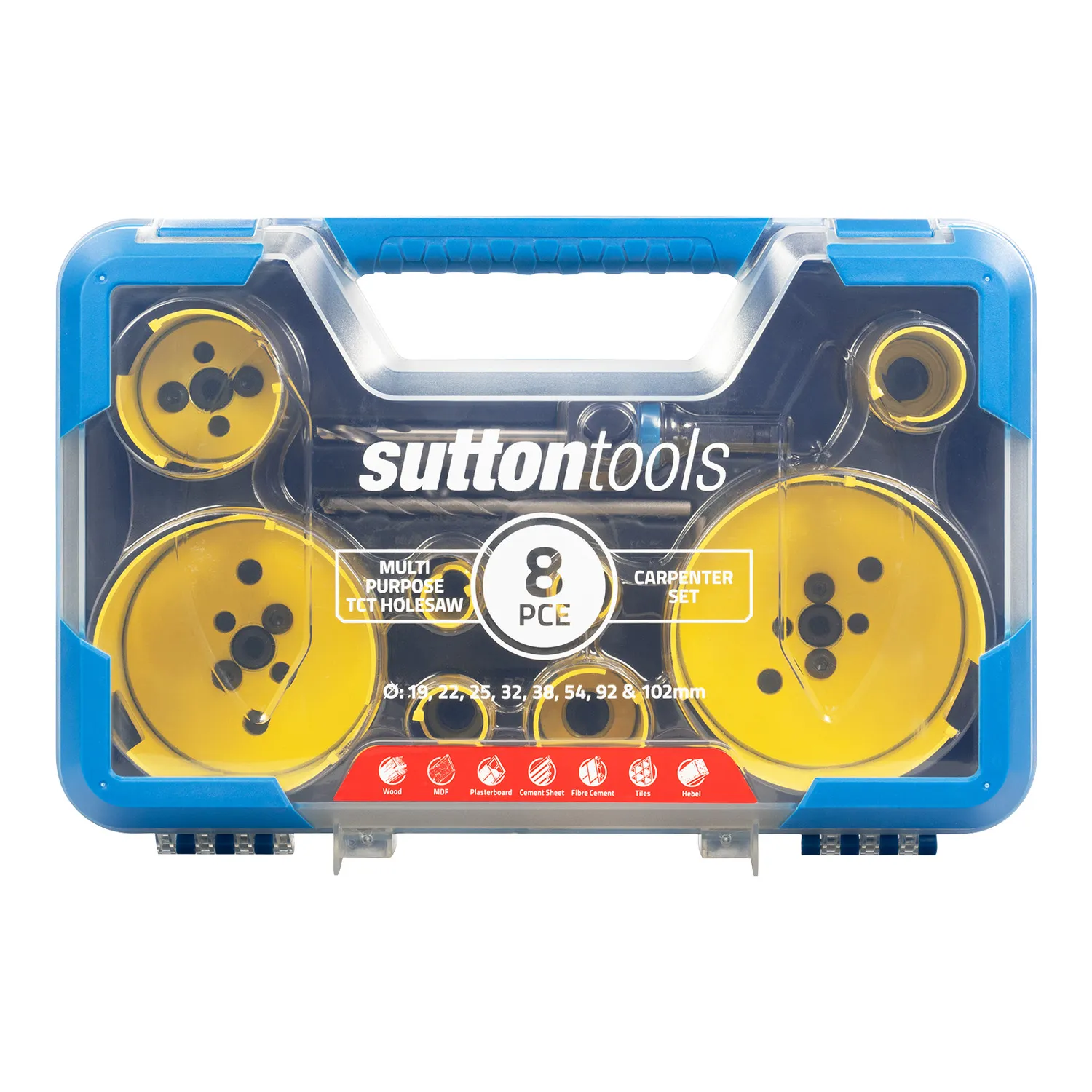 H127MP6_01_01_e61e8971933dc4e9c0e55f67f64a029a5b77e6a9_H127MP6_0 Sutton Tools Multi Purpose Carpenter Holesaw Set 8 Piece