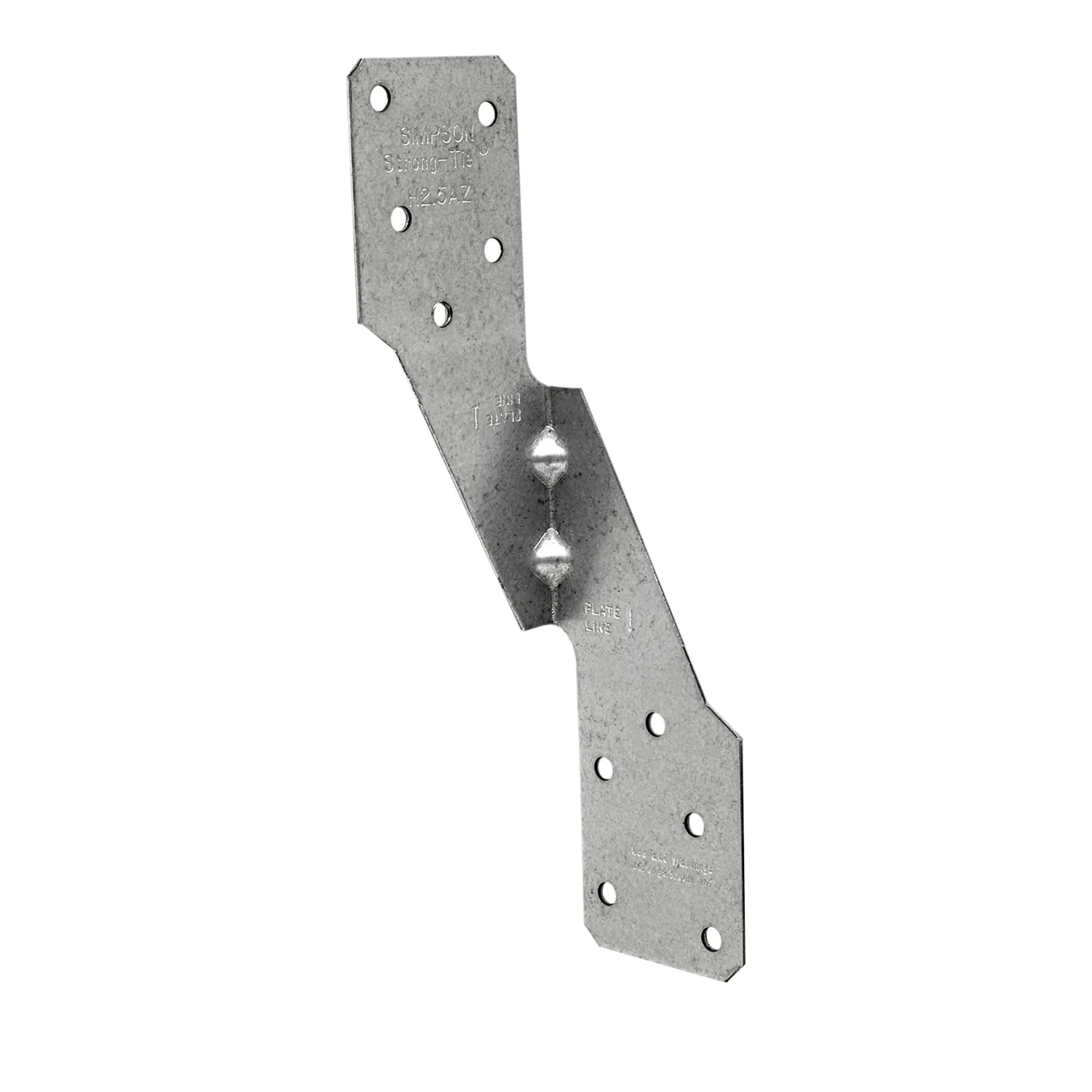 H25AZ_01_01_aed918e5373bf5a9d309d4e7712cc4dc5a4454a3_H2.5A_1 Simpson Strong‑Tie® H2.5A Hurricane Tie ZMAX® Galvanised