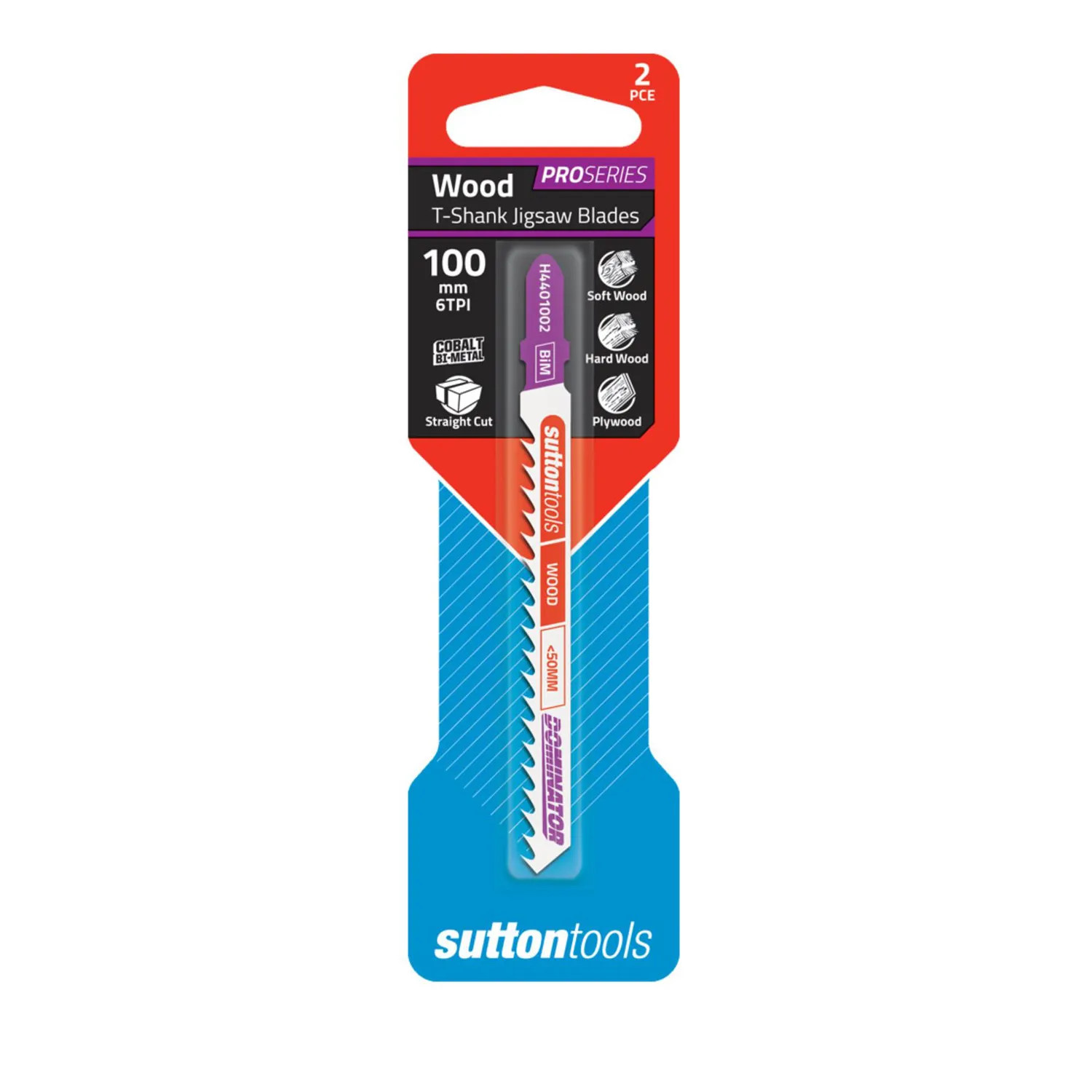 Sutton Tools Dominator H440 T Shank Wood Jigsaw Blade