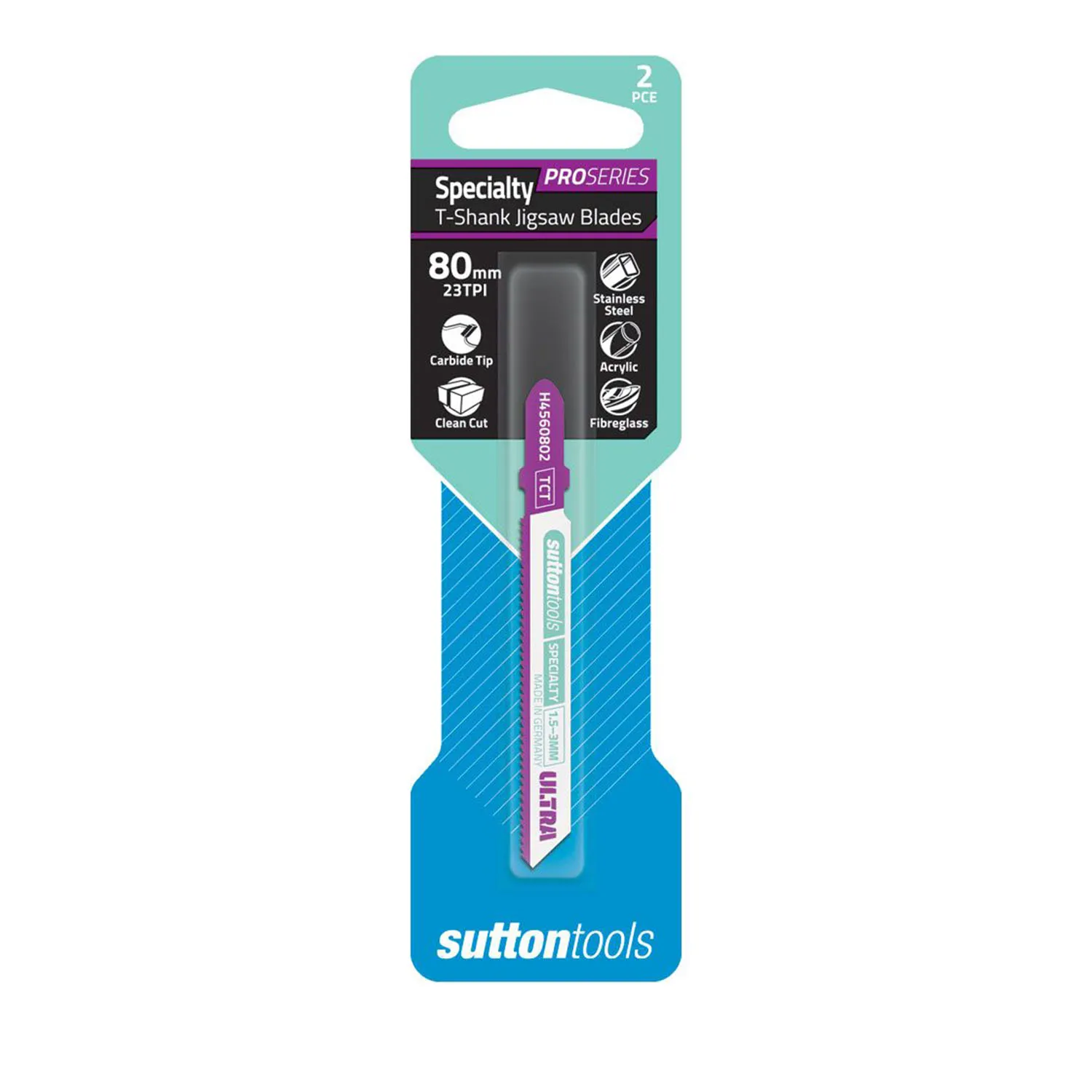 Sutton Tools Ultra H456 T Shank Specialty Jigsaw Blade