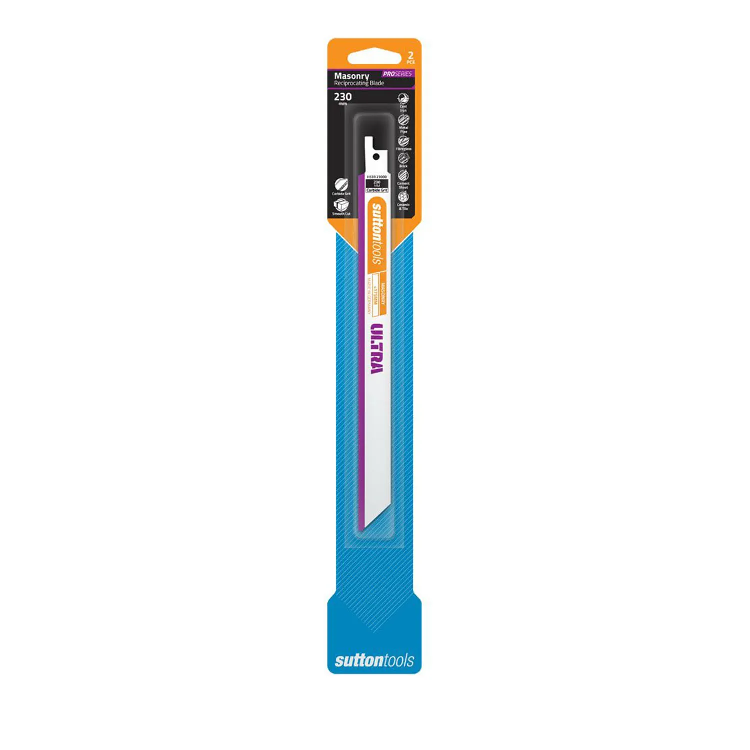 Sutton Tools Masonry Reciprocating Saw Blades