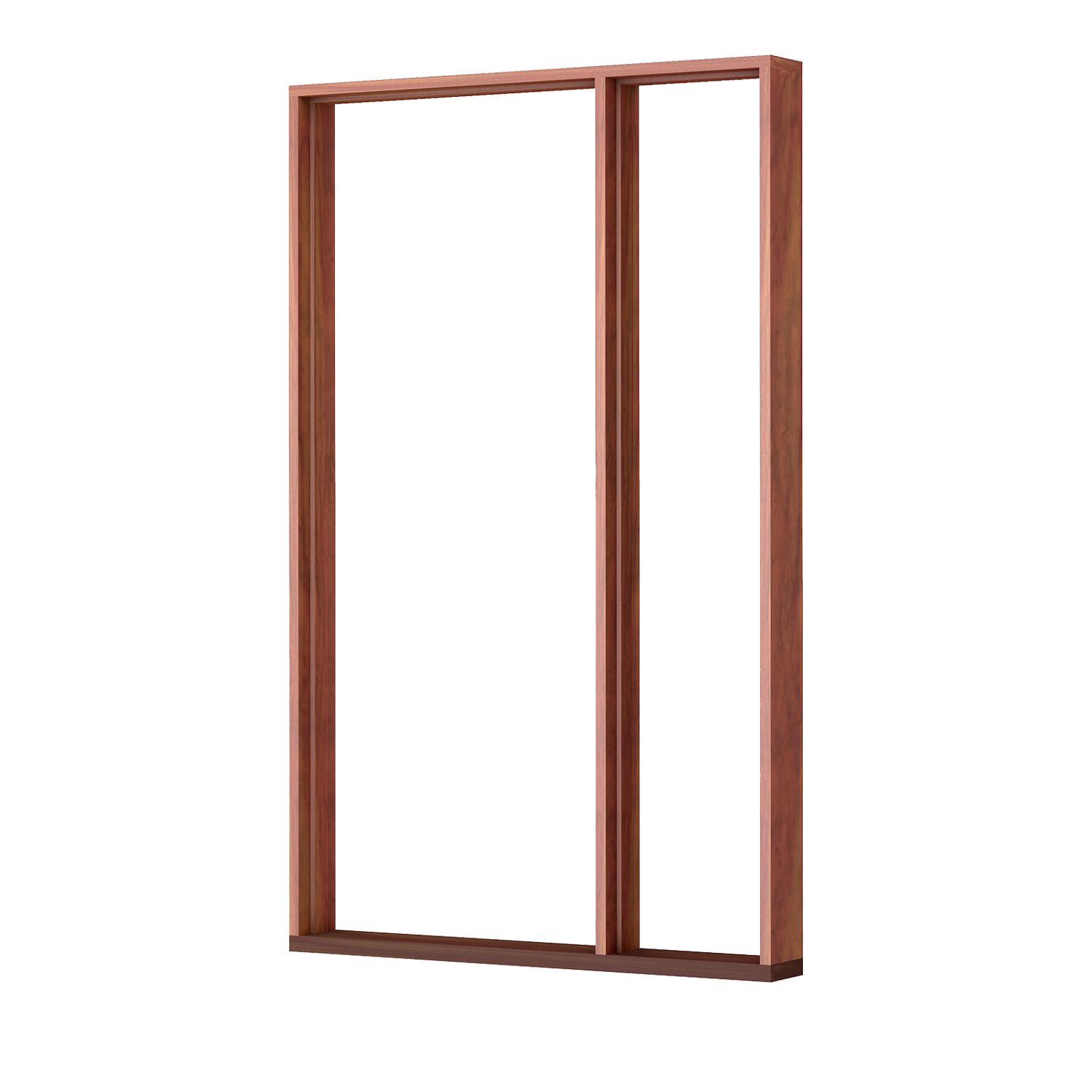 Hume Entry Frame HEF6 with Sidelite & Sill Assembled Clear Bowens