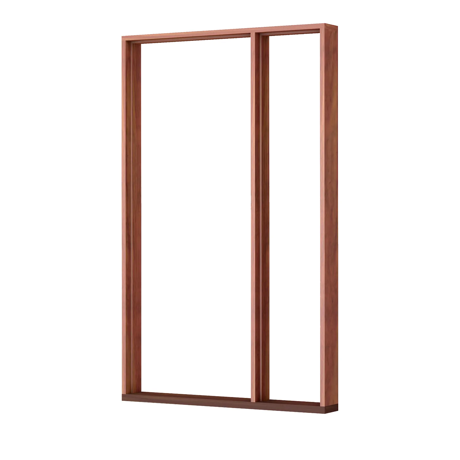 Hume Entry Timber Door Frame HEF7 with Sidelite & Sill Assembled Unglazed