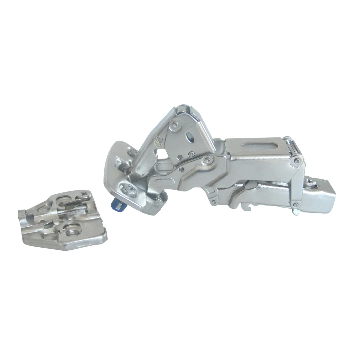 Worldwide 155 Degree Concealed Full Overlay Cabinet Hinge Nickel Plated