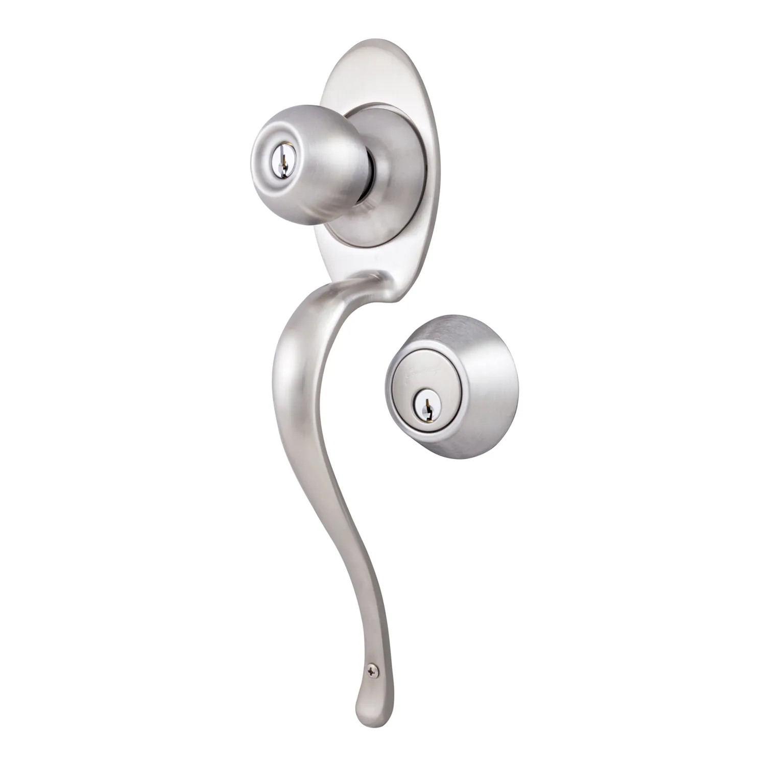 Gainsborough First Impressions Entry Handle Set Stainless Steel