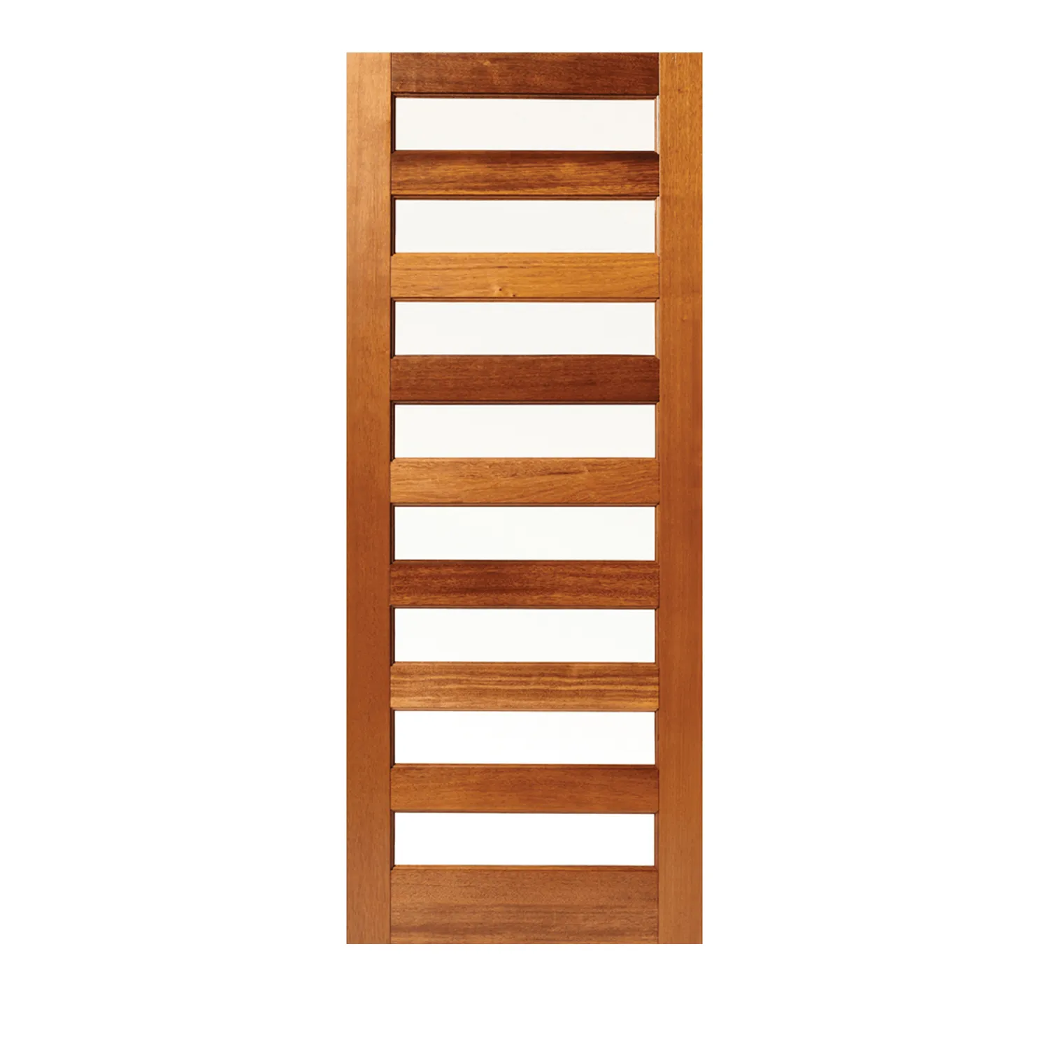 Corinthian Entrance Door Infinity INF8G Merbau BAL12.5 Translucent