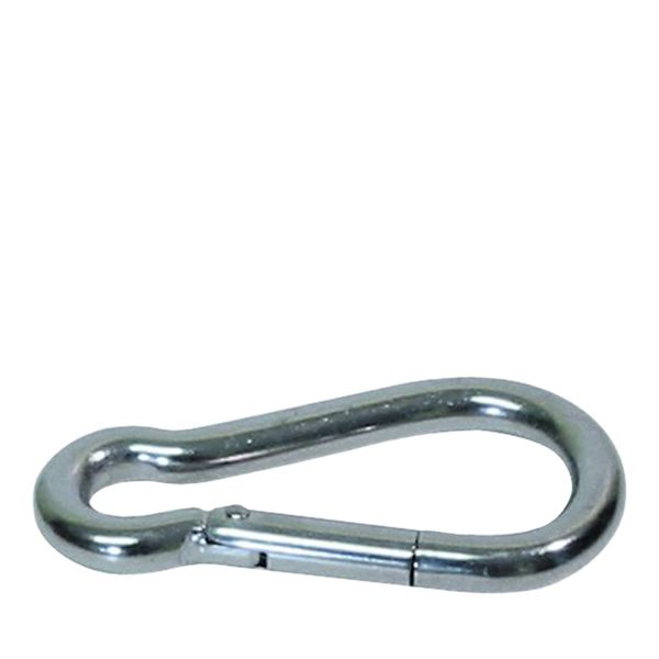 Stainless Spring Hook with Eyelet - Anzor Fasteners