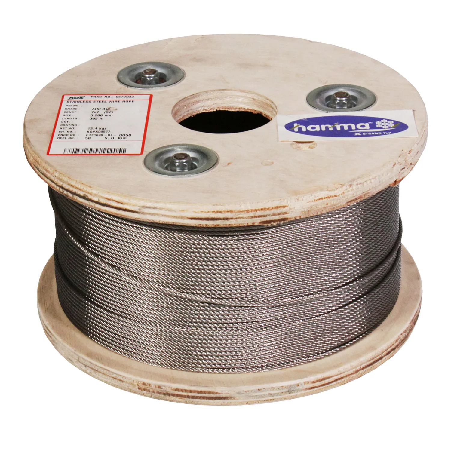 Hanma™ Wire Rope Stainless Steel 316 Grade