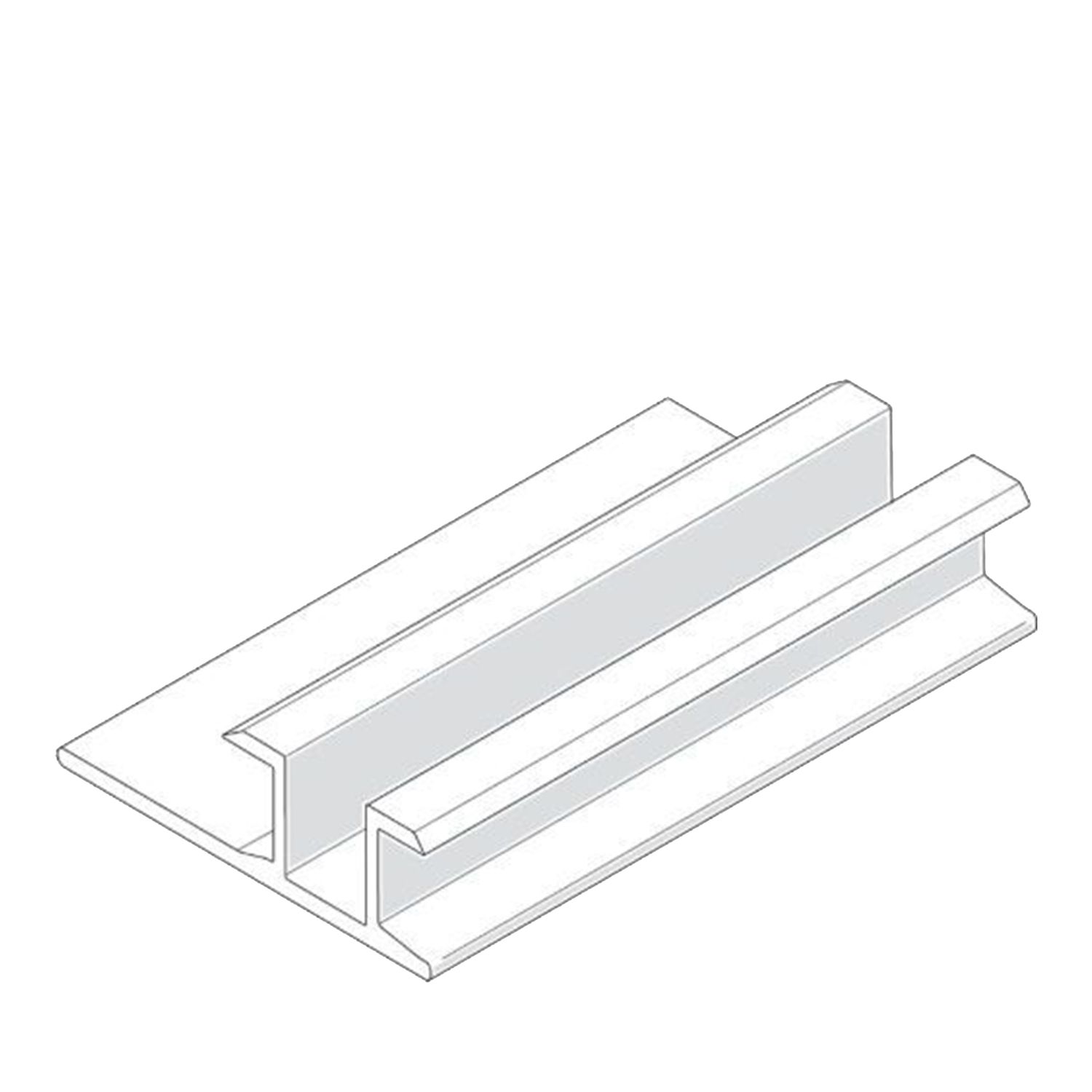 James Hardie™ 6mm Aluminium Negative Jointer Bowens