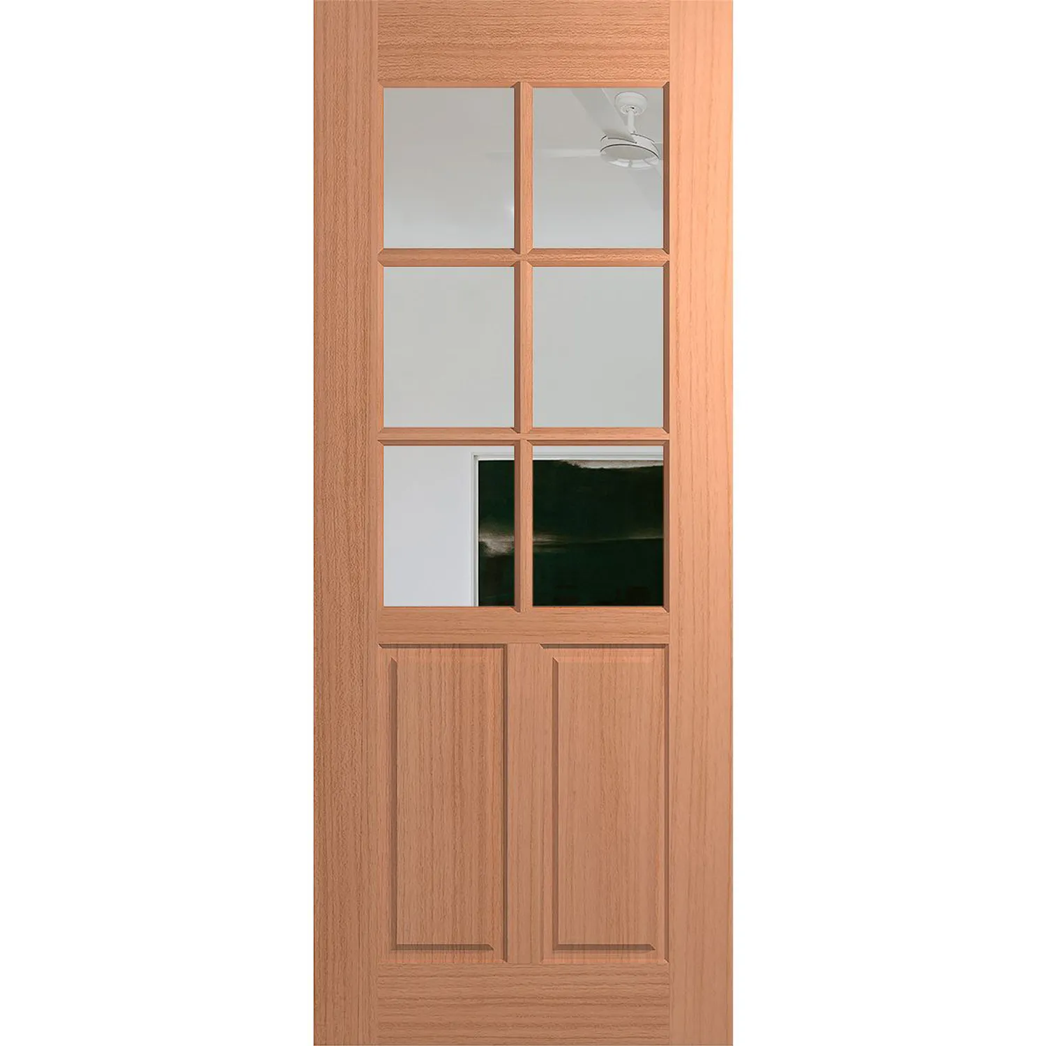 Hume Entrance Door Joinery JST6 SPM BAL12.5 Clear Toughened