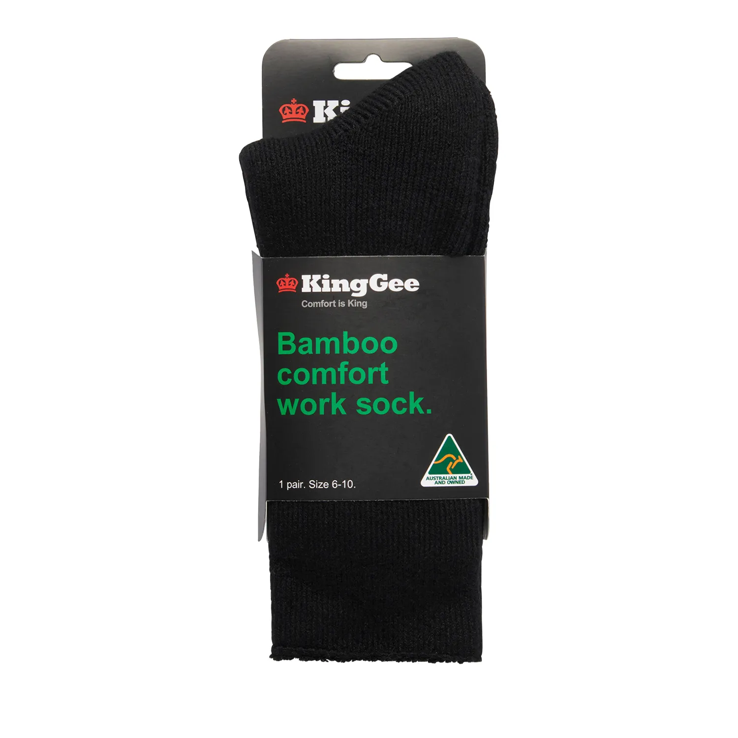 K09270BLA1114_01_01_3d118db593af750540d6c45ee2c6777ea9da4826_K09270_BLA_1 KingGee Men’s Bamboo Work Socks Black