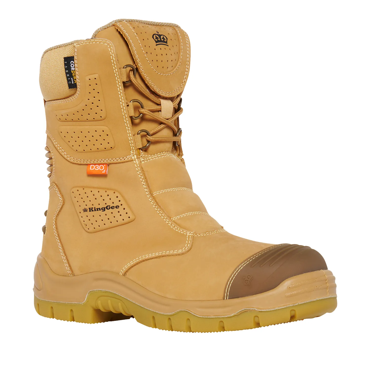 King Gee Bennu Rigger Safety Boot Wheat