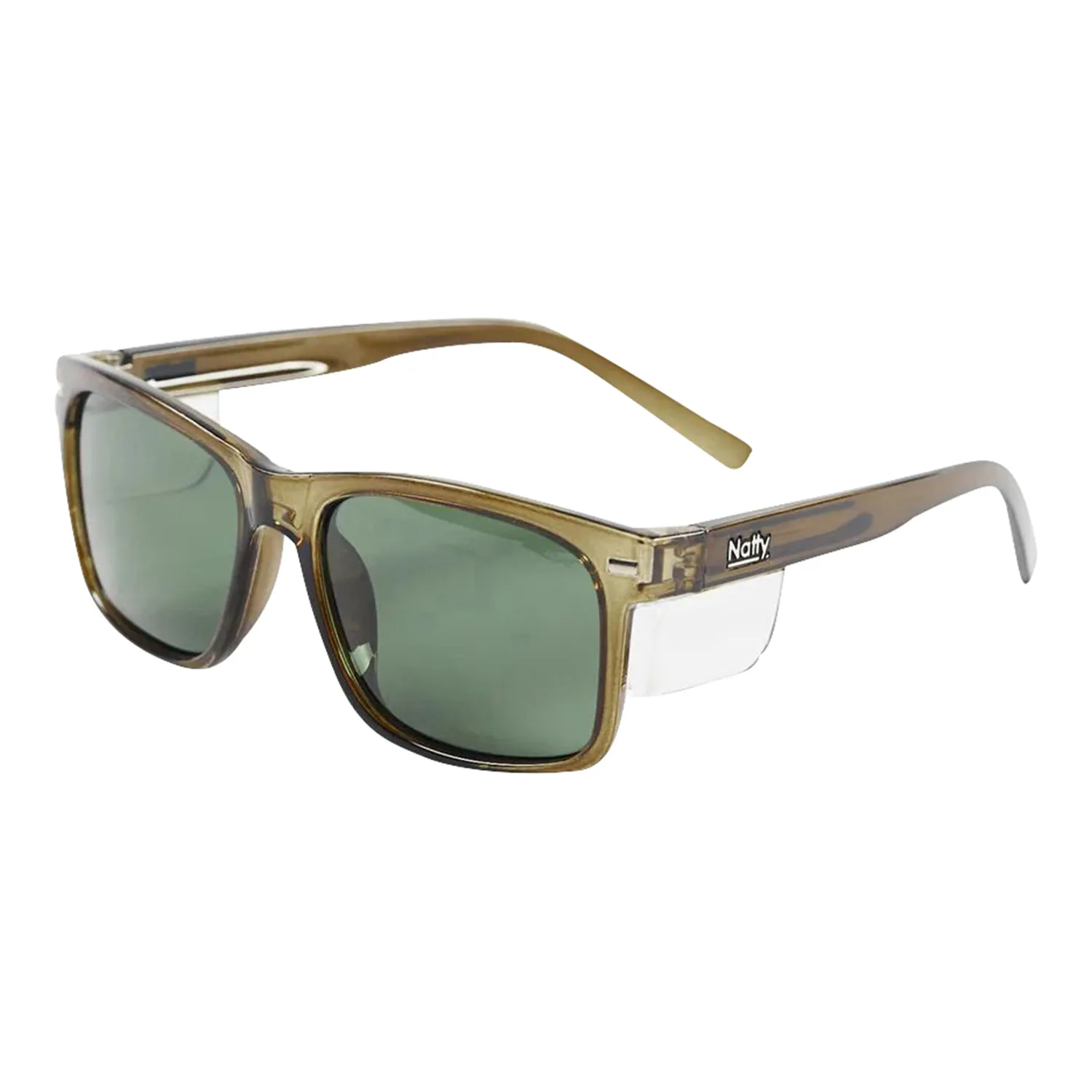Natty Workwear Kenneth Safety Glass Oliver Coloured Frame Polarised G15 Lens