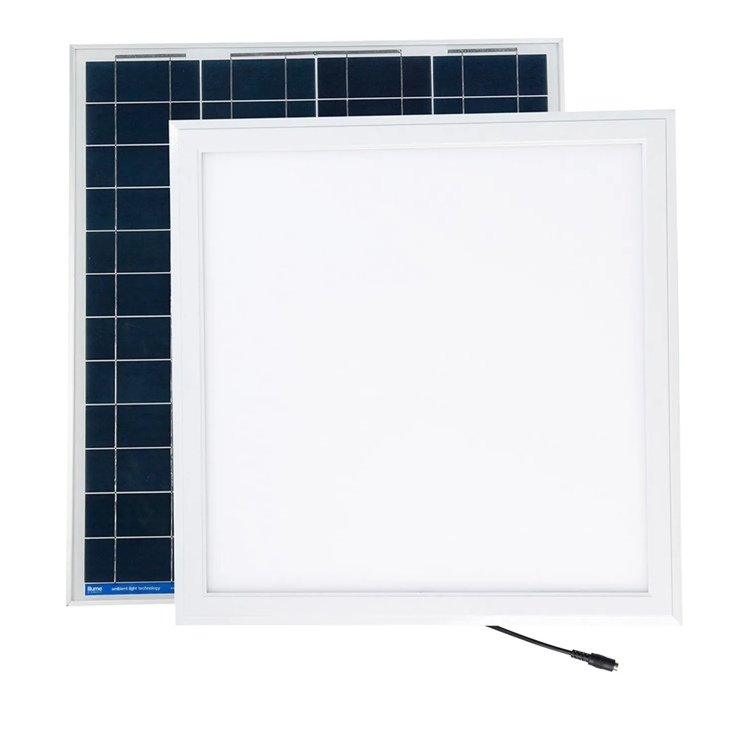 illume™ Indoor Solar Light Square Hi Spec Surface Mount Skylight Alternative White