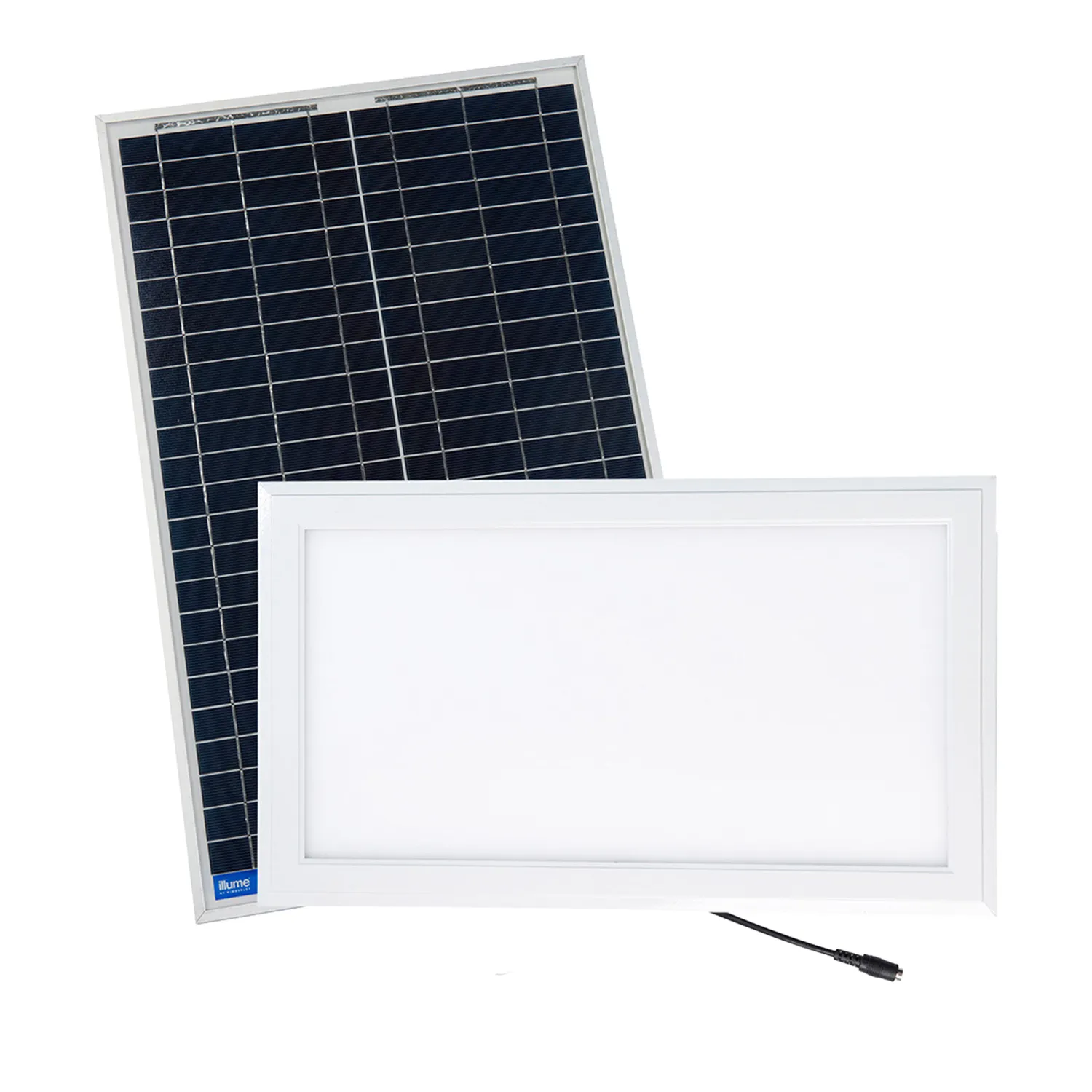 illume™ Indoor Solar Light Rectangle Skylight Alternative White