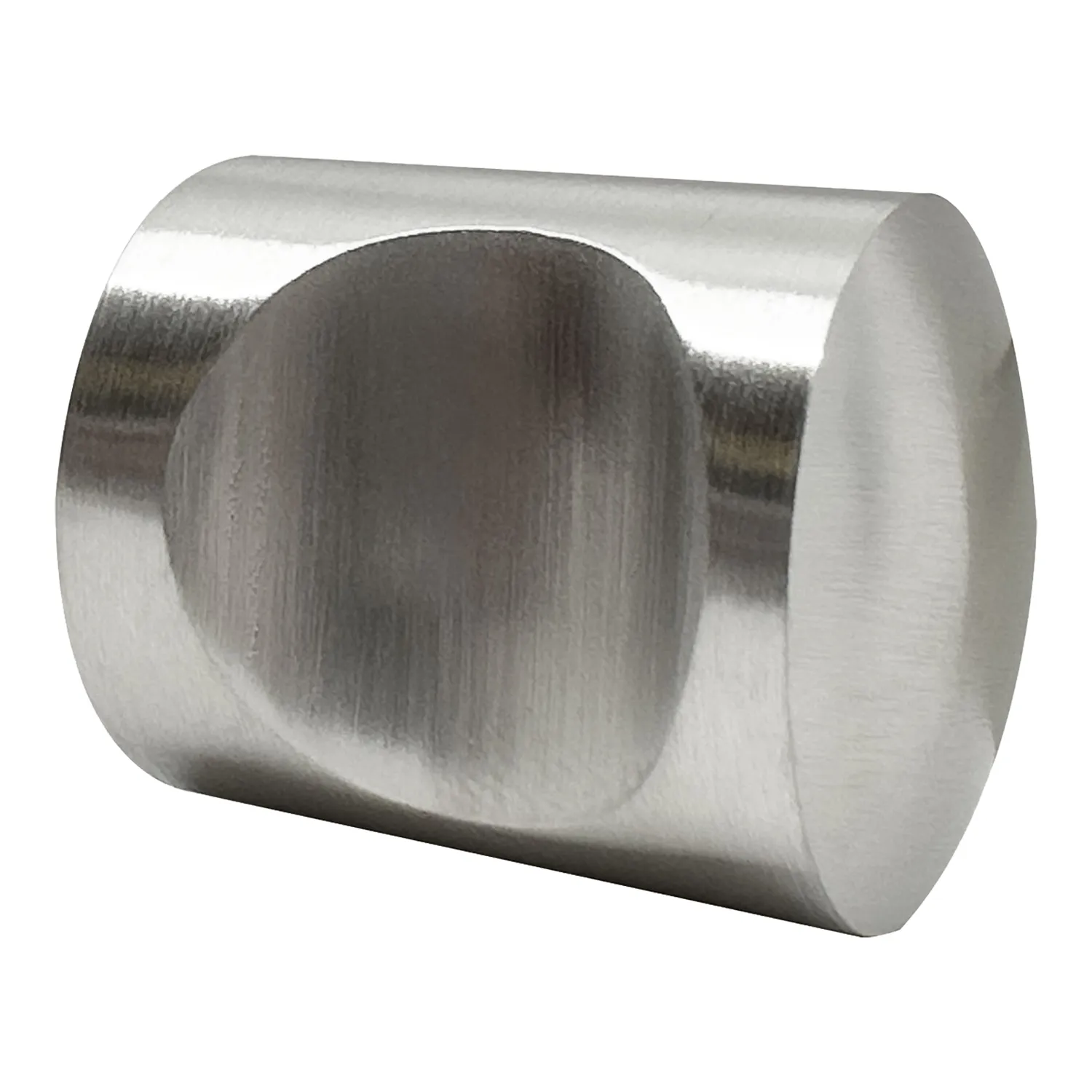Gainsborough Notched Cabinet Door Knob Stainless Steel