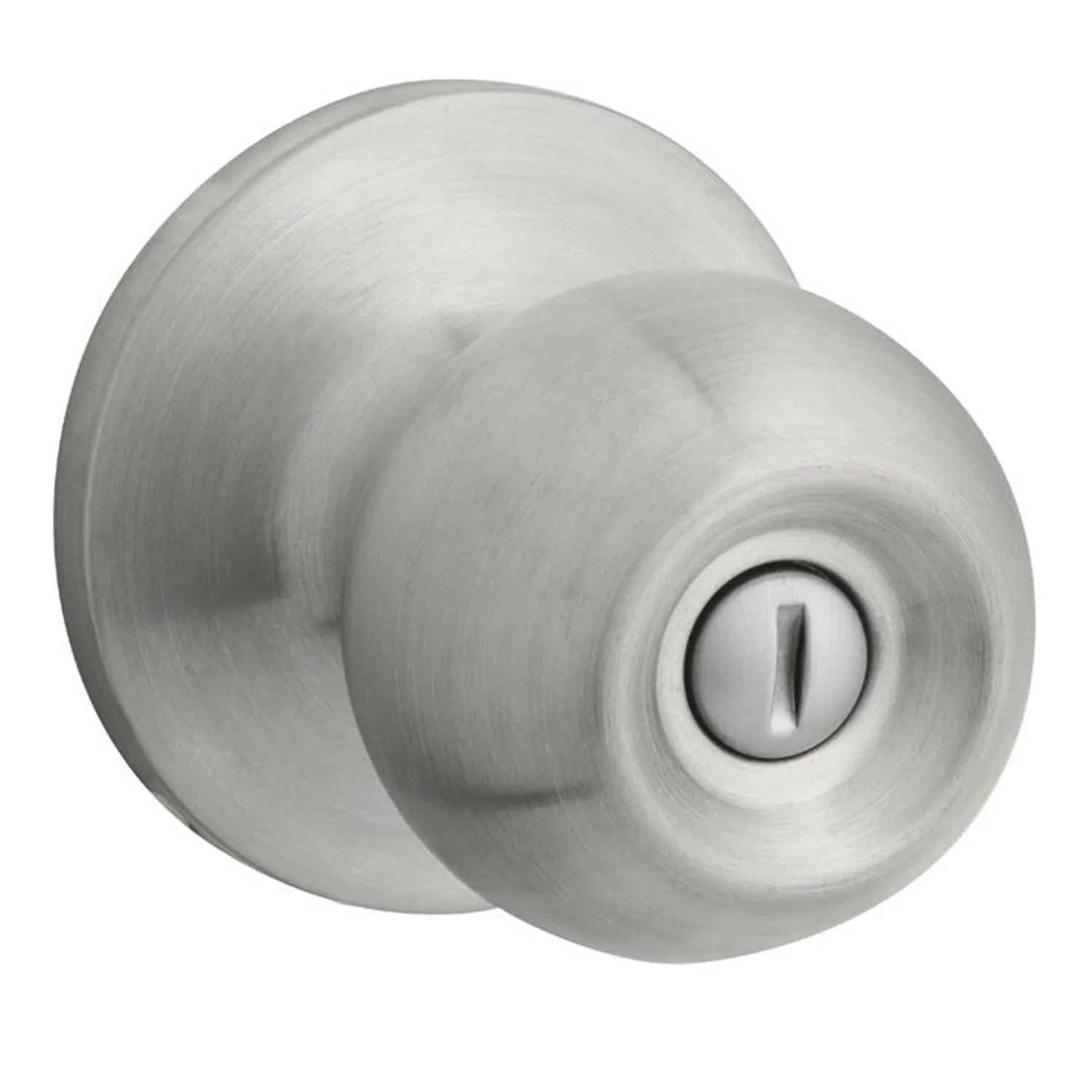 Lane Endeavour Door Knob Set Satin Stainless Steel