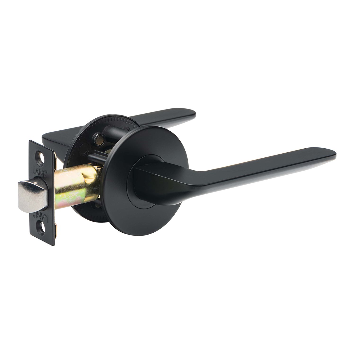 Lane Gianna Leverset Round Matte Black Bowens