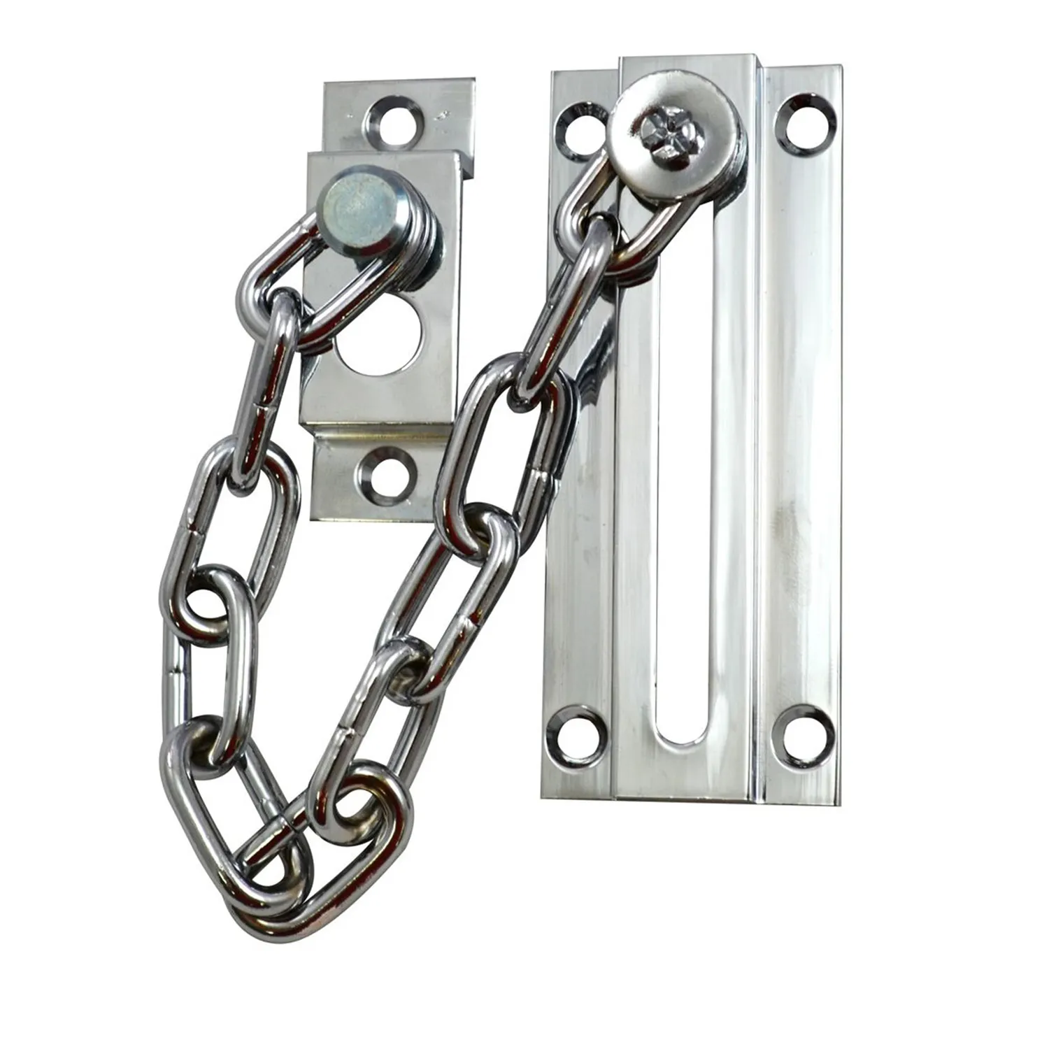 Lane Security Door Chain Chrome Plated