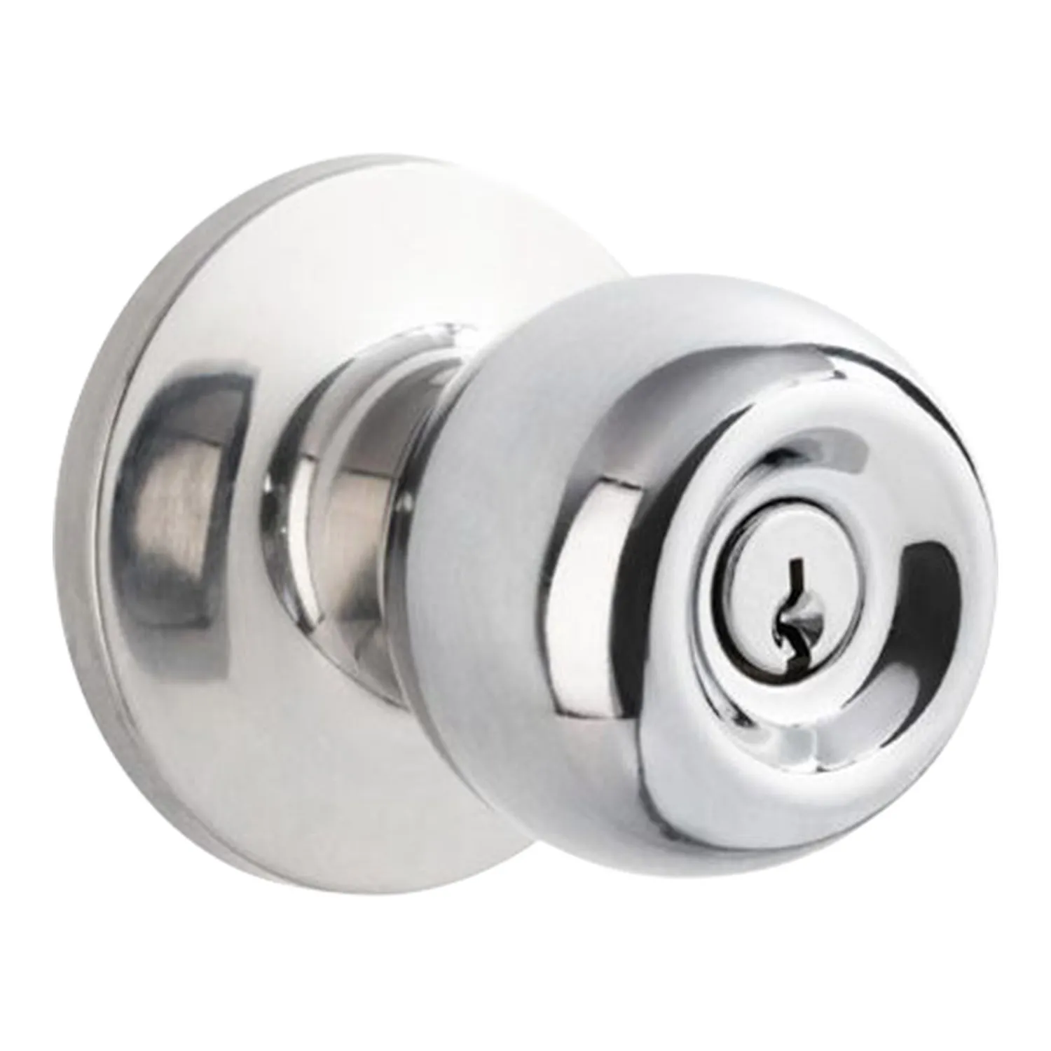 Lane Bala Entry Knobset Polished Stainless Steel