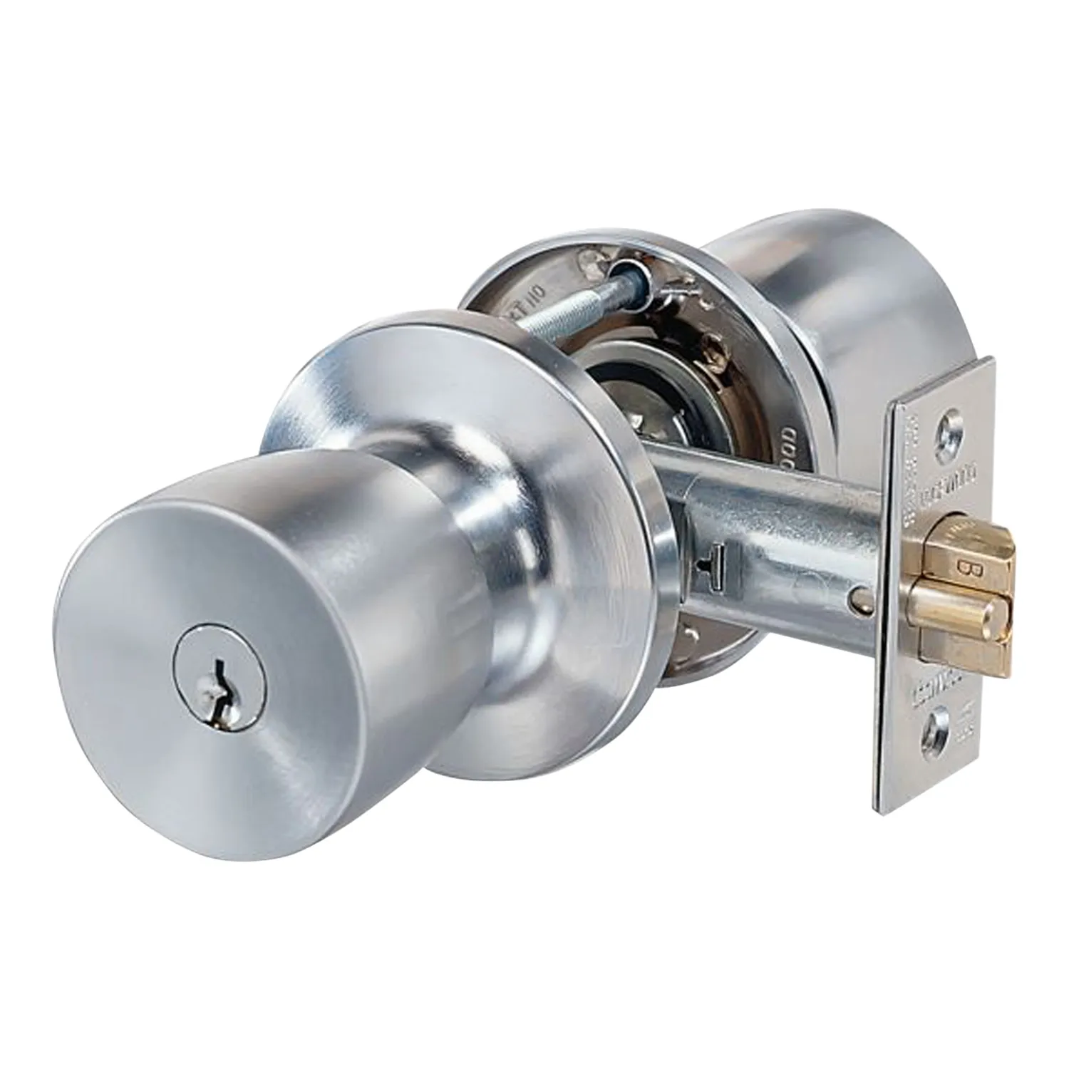 LCL5300_01_01_806d228f041b961996eedb08e6e63027e90981eb_530SC_LW_EN_C1 Lockwood 530 Series Entry Door Knob Set Satin Chrome