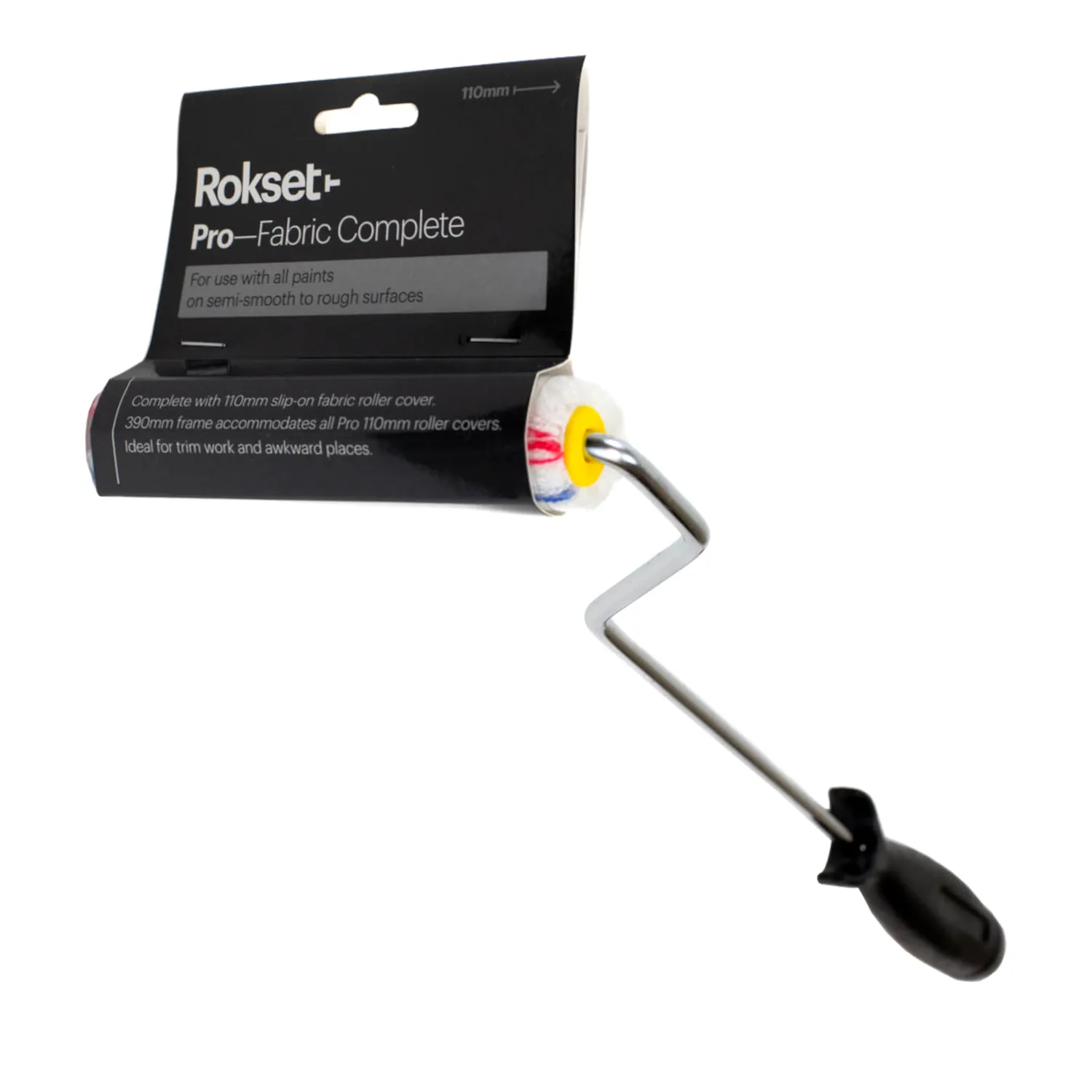 Rokset Pro Fabric Mini Complete 110mm Paint Roller