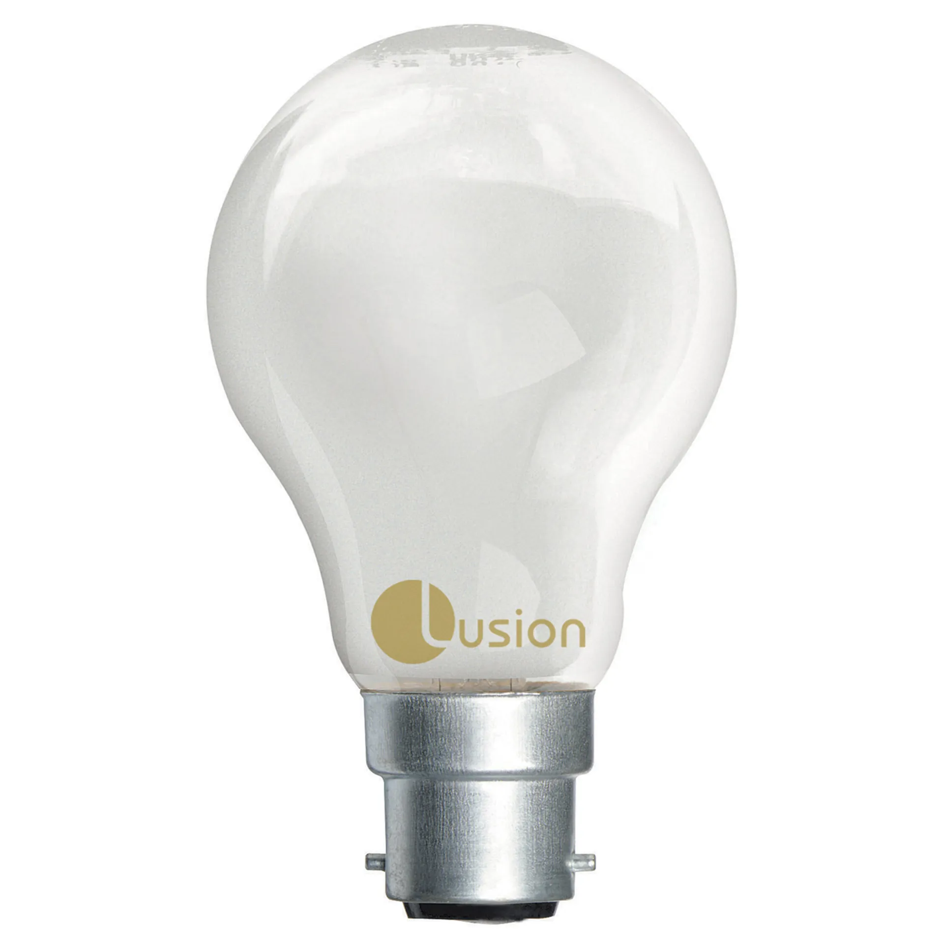 Lusion Halogen Light Globe GLS Dimmable Warm White Pearl