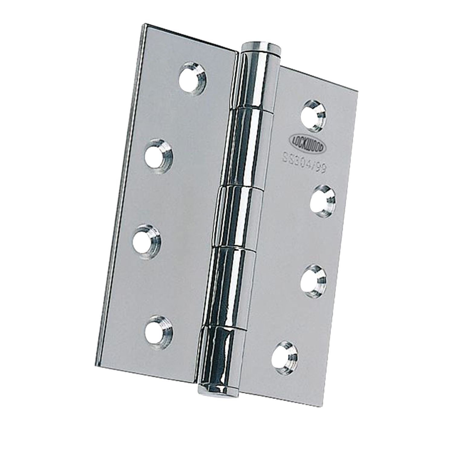 Lockwood Butt Hinge Satin Stainless Steel Bowens