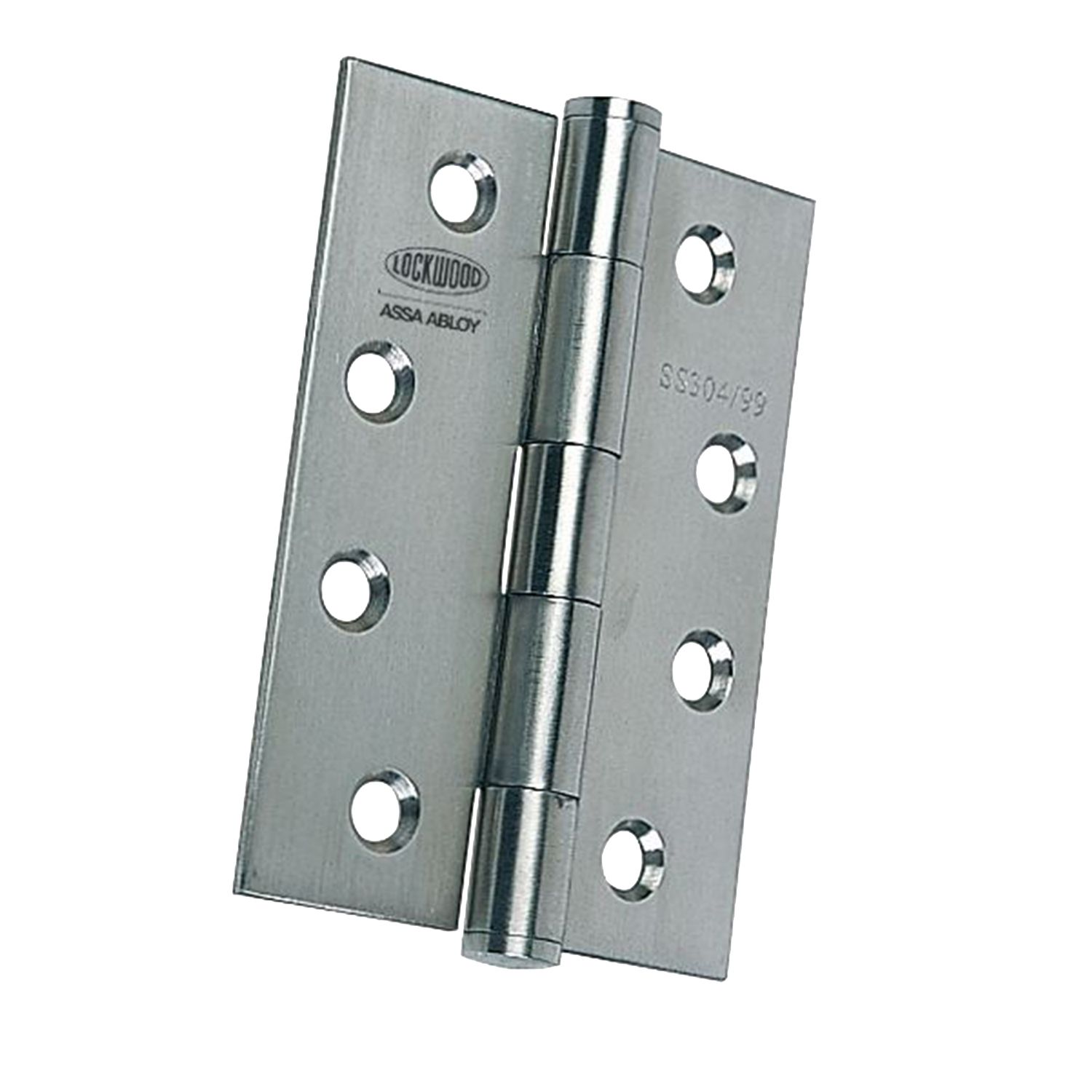 Lockwood Butt Hinge Polished Stainless Steel Bowens