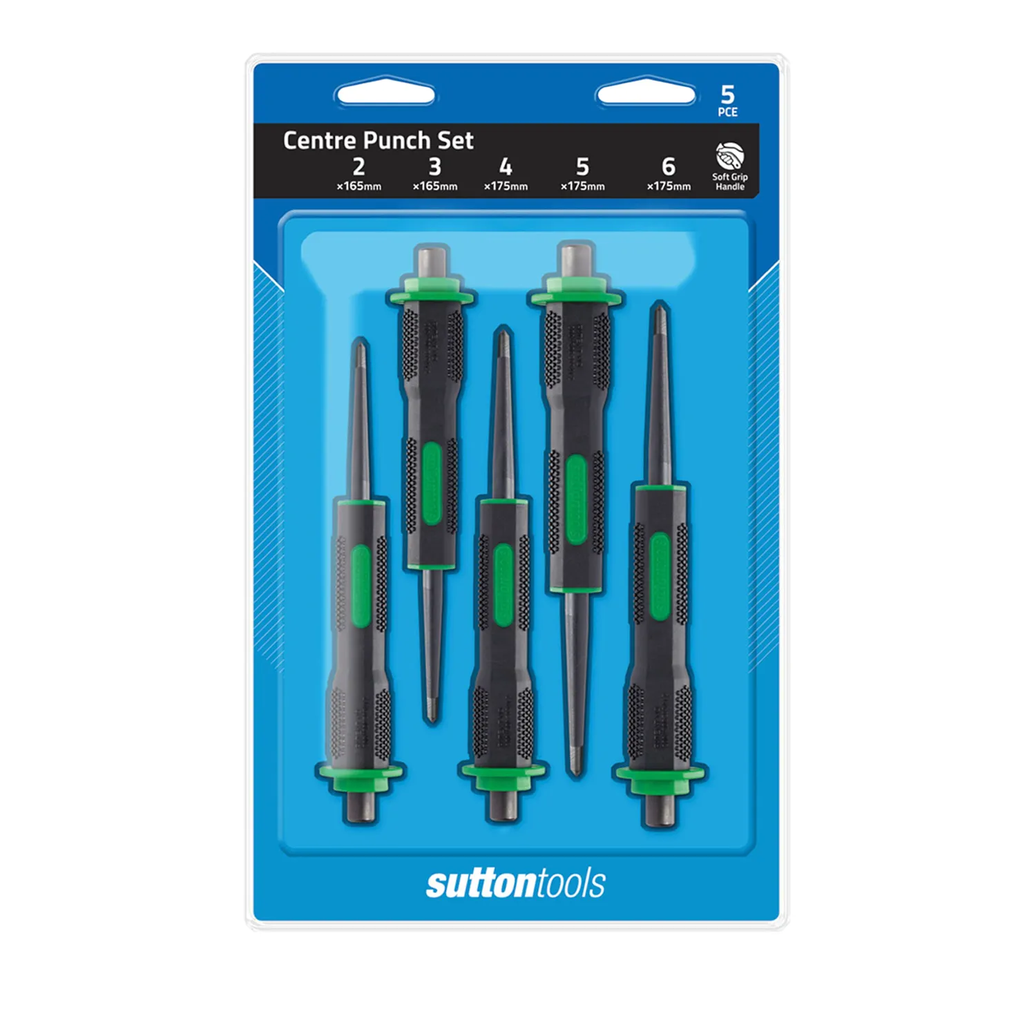 Soft Grip Centre Punch M707 5 Piece Set