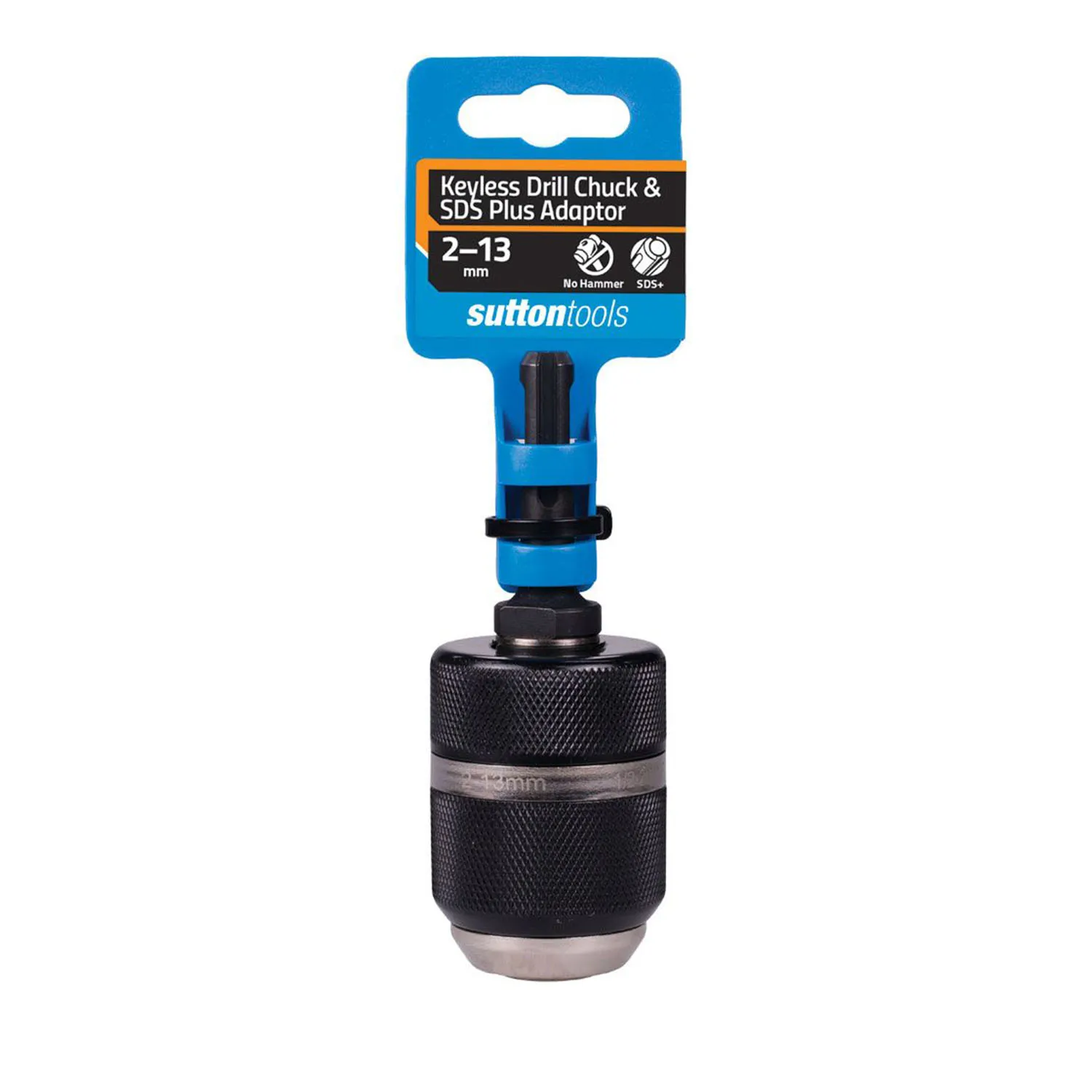 M8010013_01_01_6ef2137abface16191939d6faf78b7db1c45ef71_M8010013_1 Sutton Tools Keyless Drill Chuck & SDS Plus Adaptor