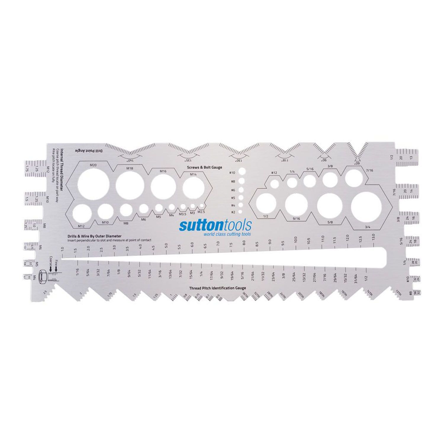 Sutton Tools M810 Multi Function Drill Gauge Bowens