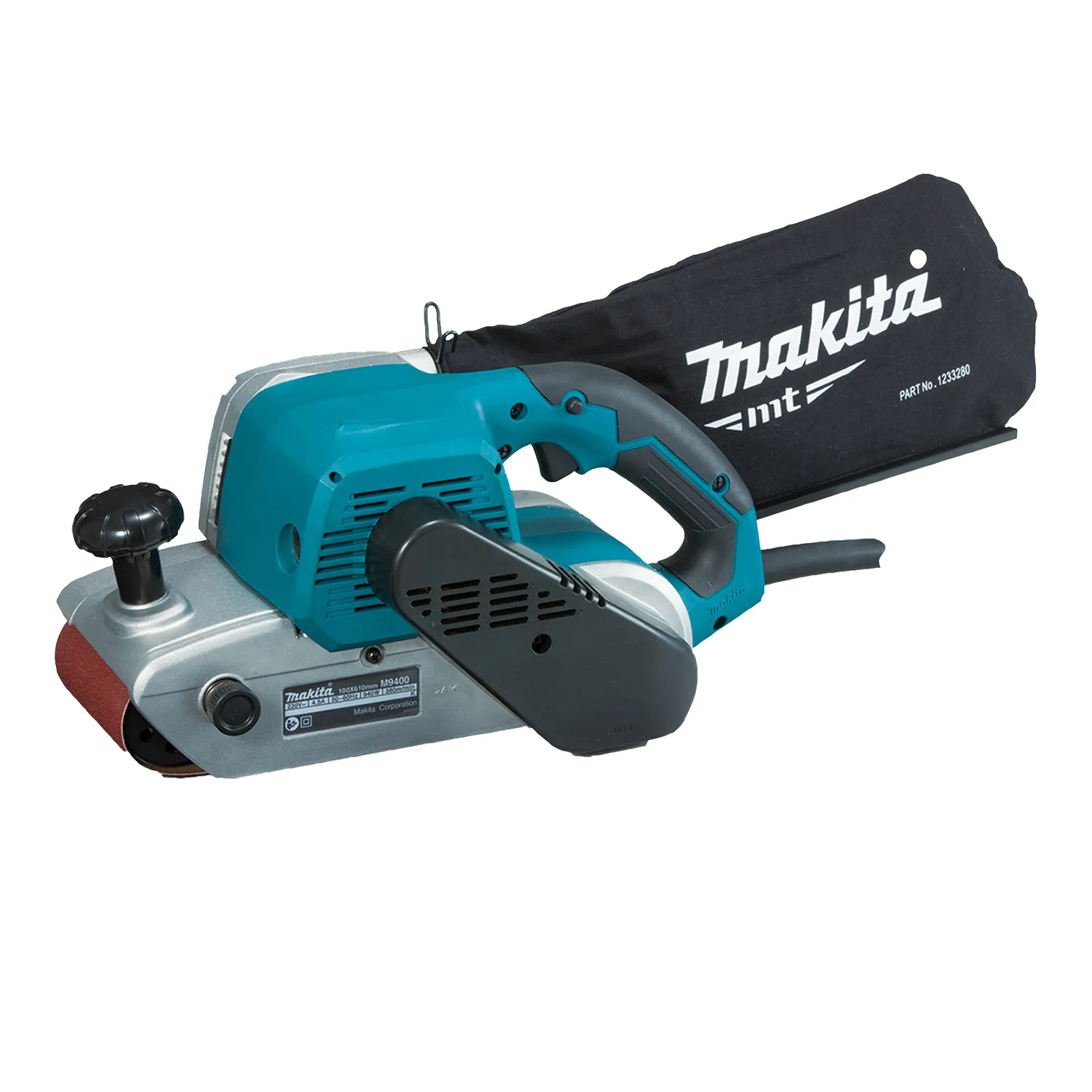 M9400B_01_01_a8ddceacb8402dcd59490be285b5030e766acec6_M9400B_a Makita® MT Series 940W Belt Sander Blue