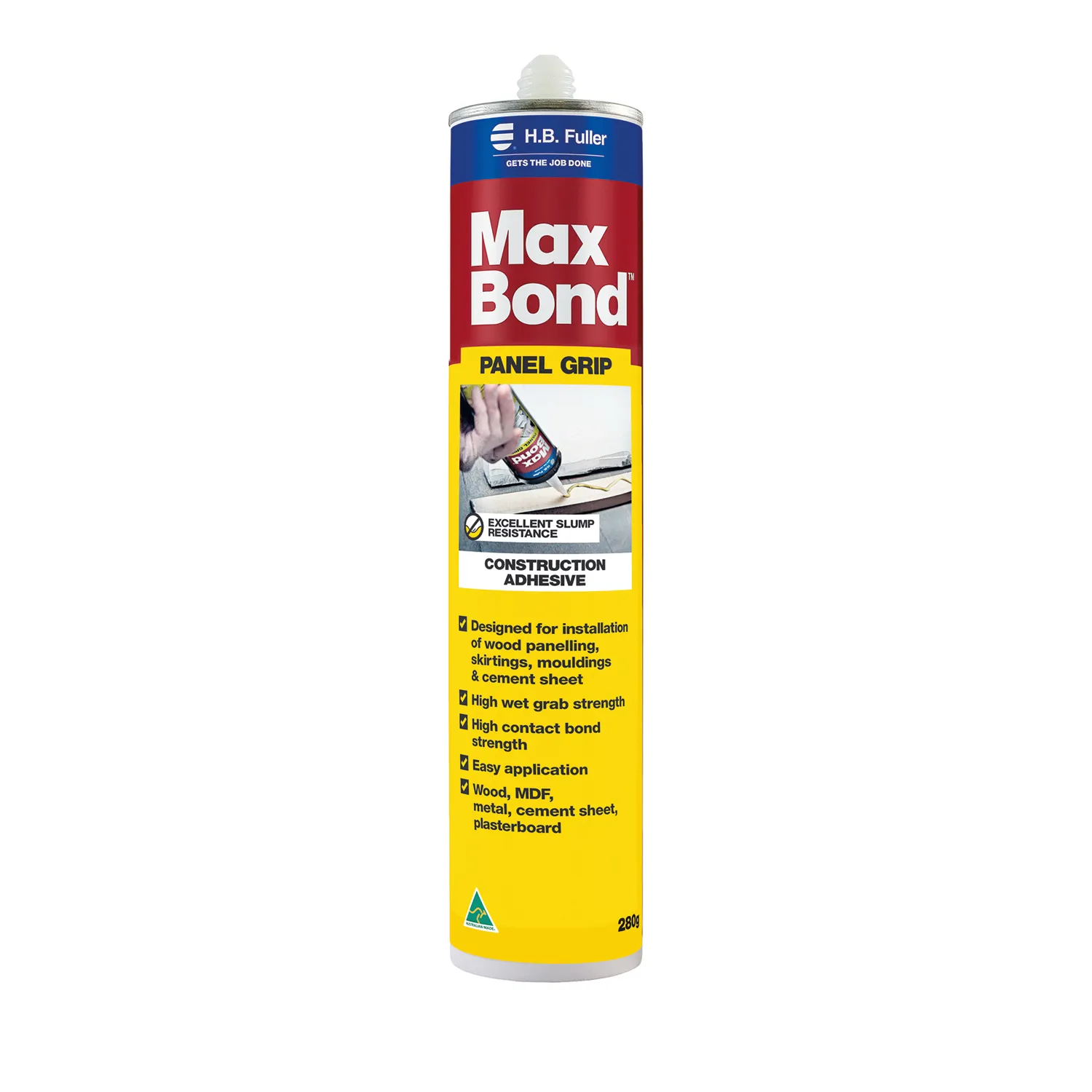 H.B. Fuller® Max Bond™ Panel Grip Construction Adhesive